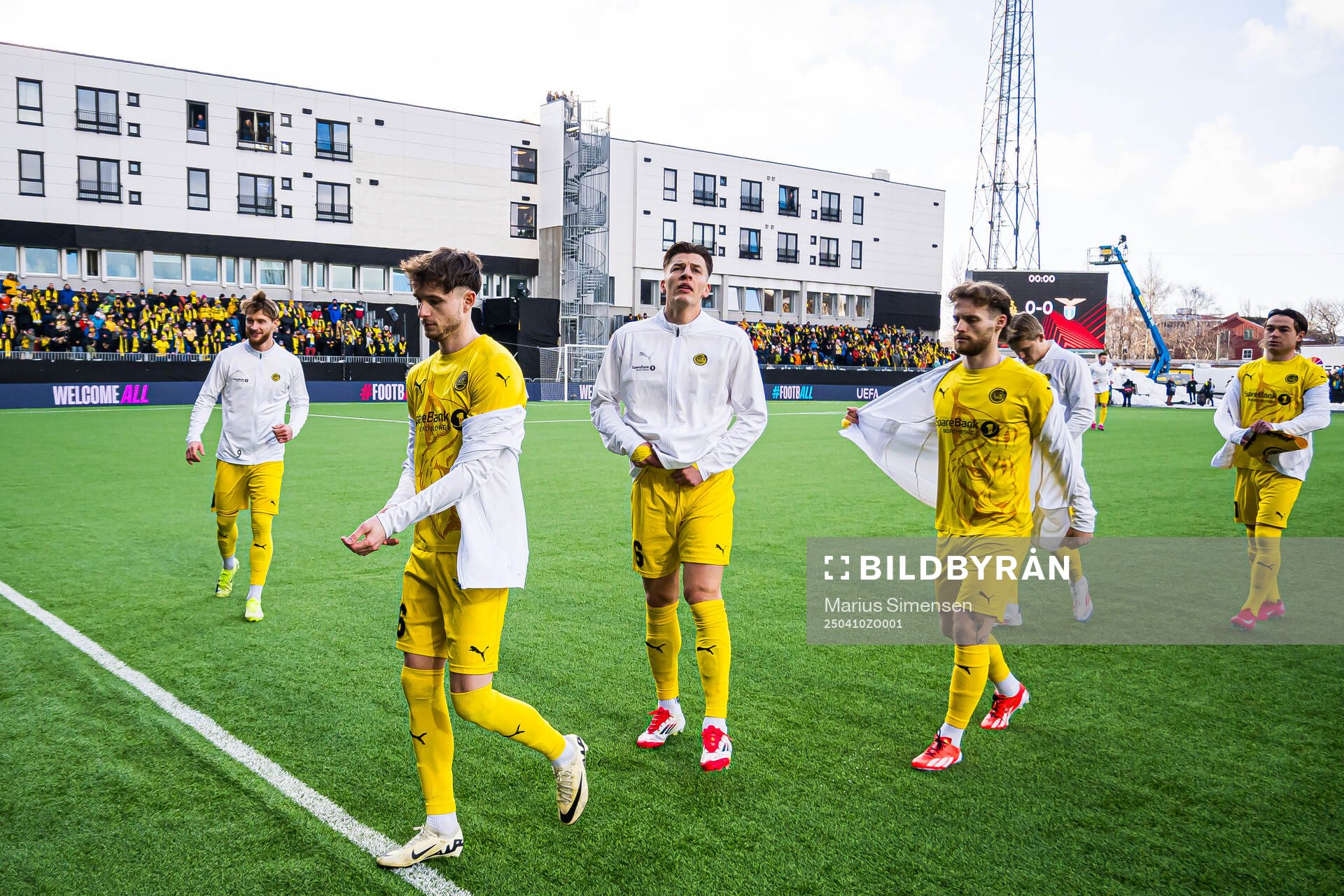 Håkon Evjen and Jostein Gundersen of Bodø/Glimt