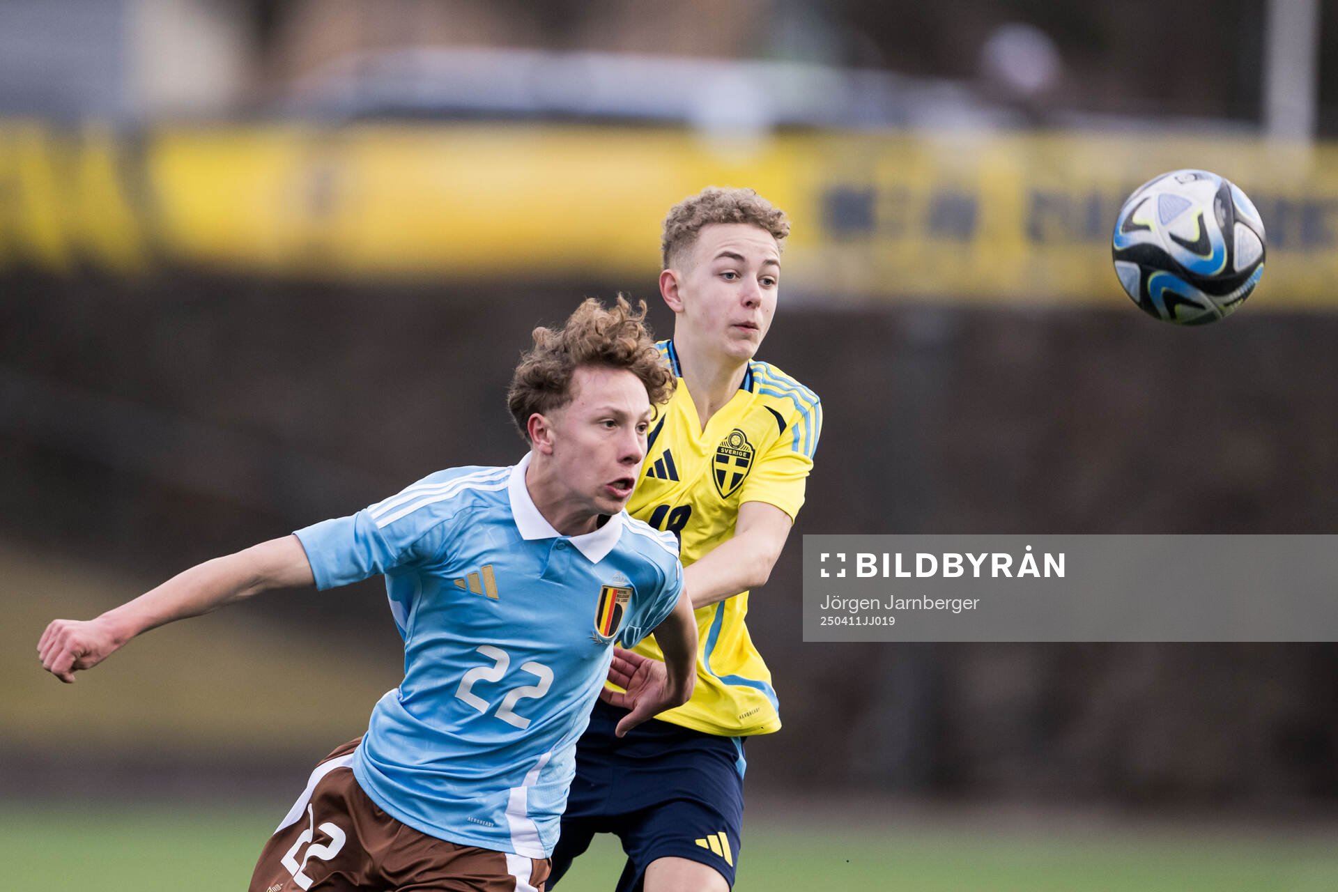 Logan Cappoen of Belgium and Sander Färlin of Sweden