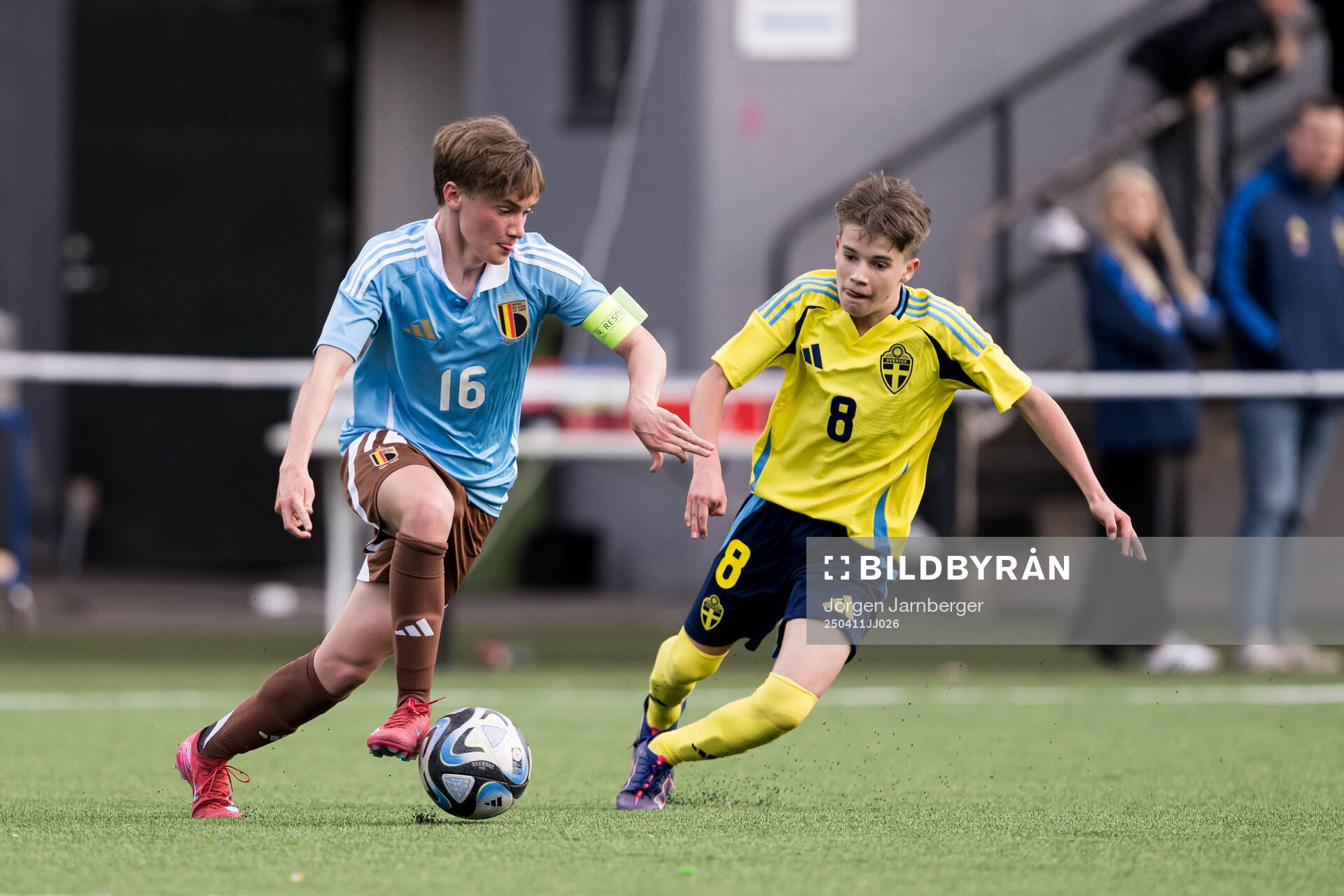 Bas Snaet of Belgium and Ludwig Arvidsson of Sweden