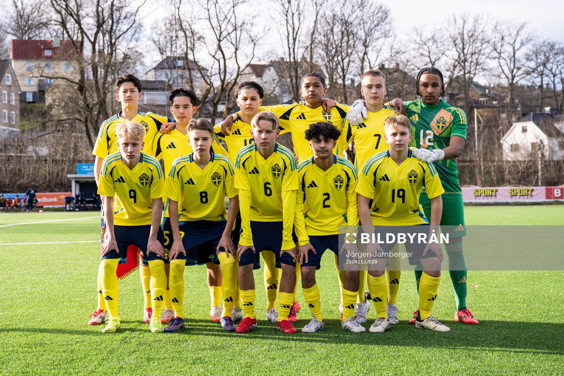 Starting eleven of Sweden