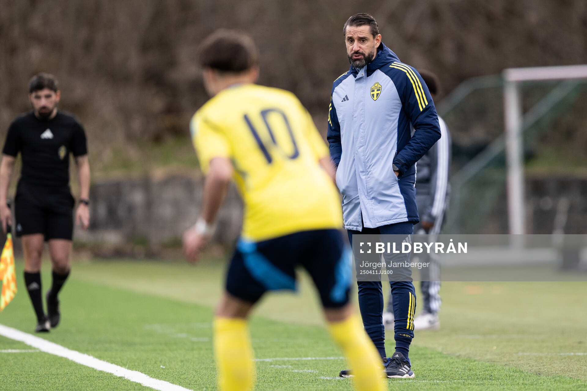 Head coach Mirza Jelečak of Sweden