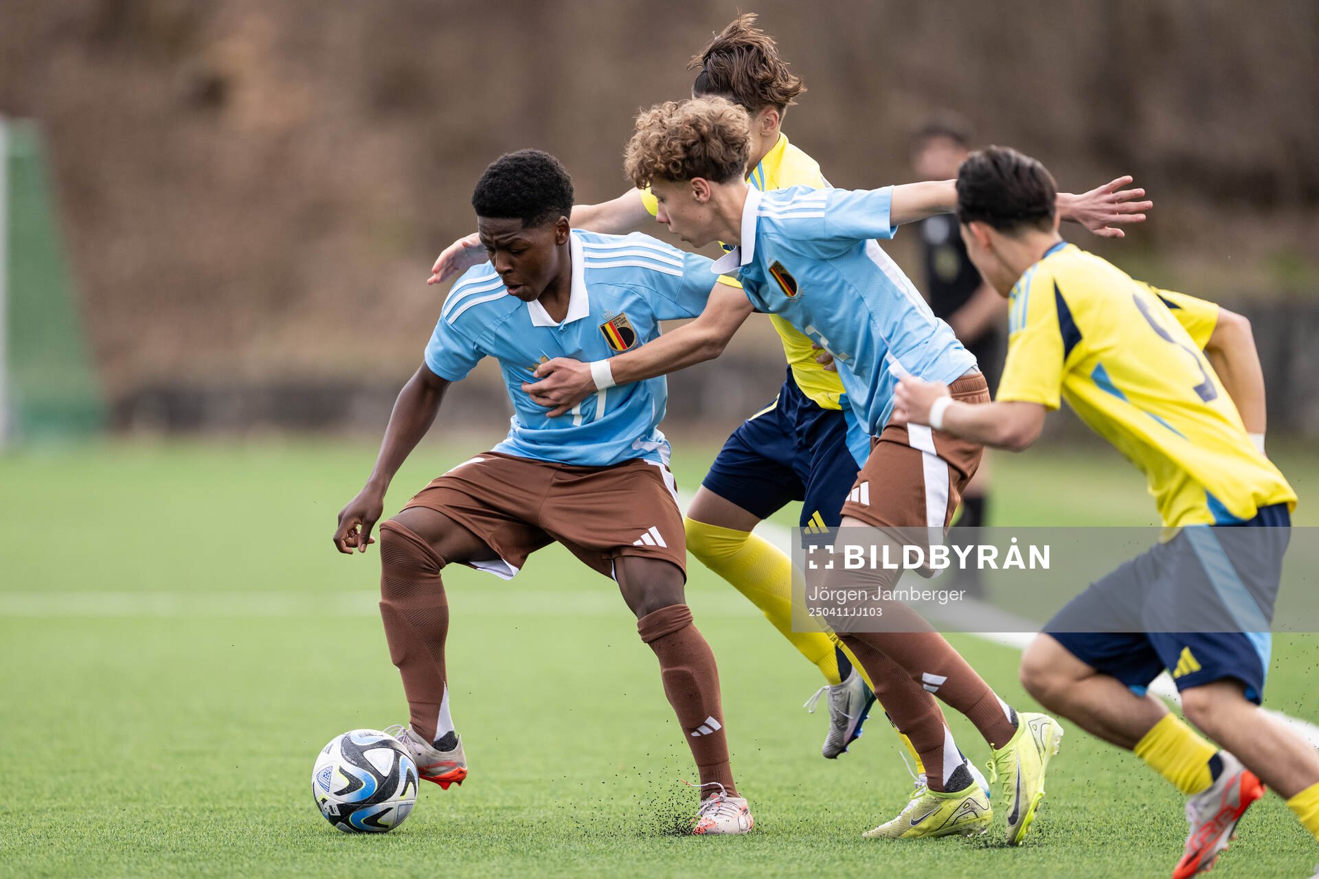 Joe-Gabriel Bakuna of Belgium