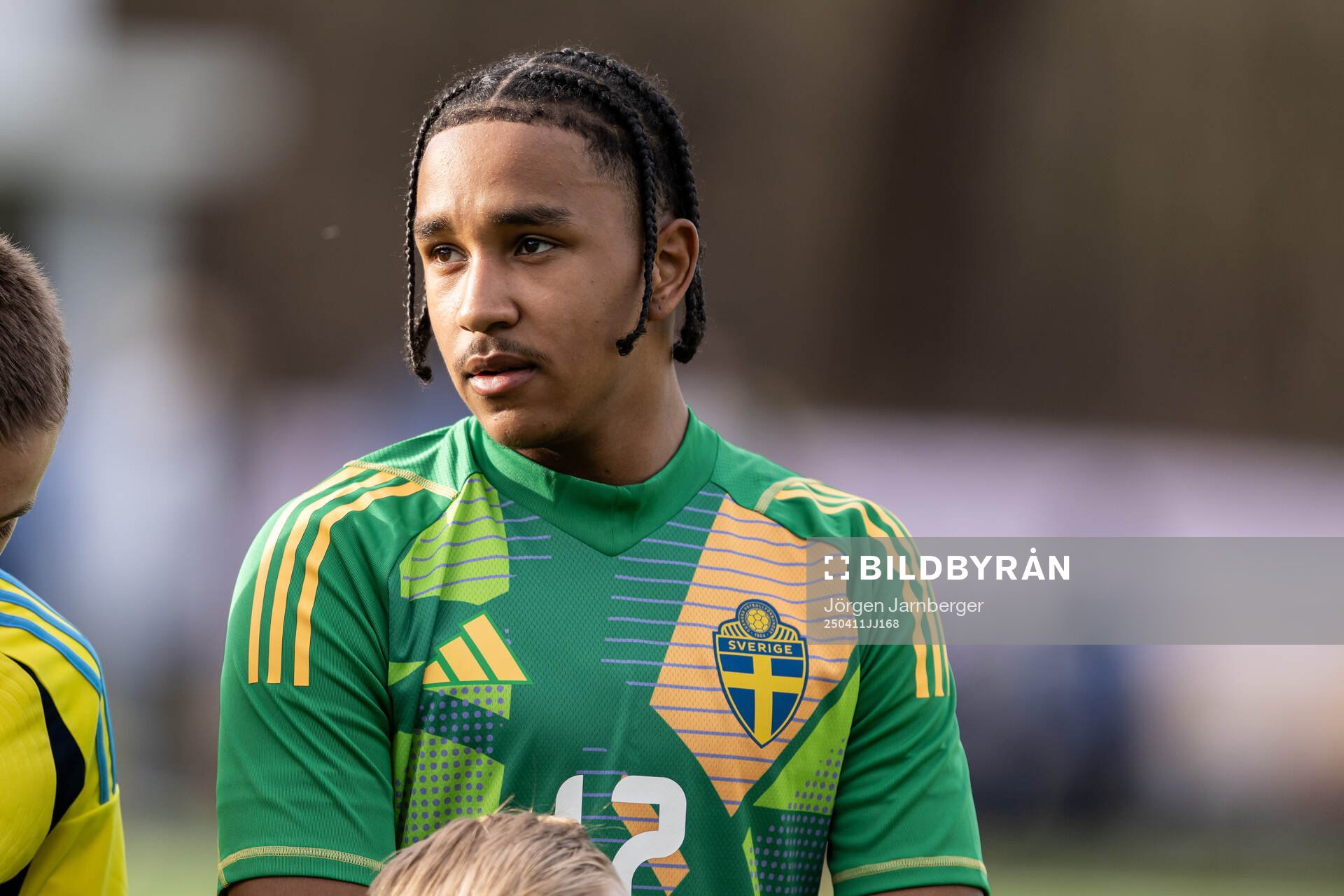 Goalkeeper Benjamin Norell of Sweden