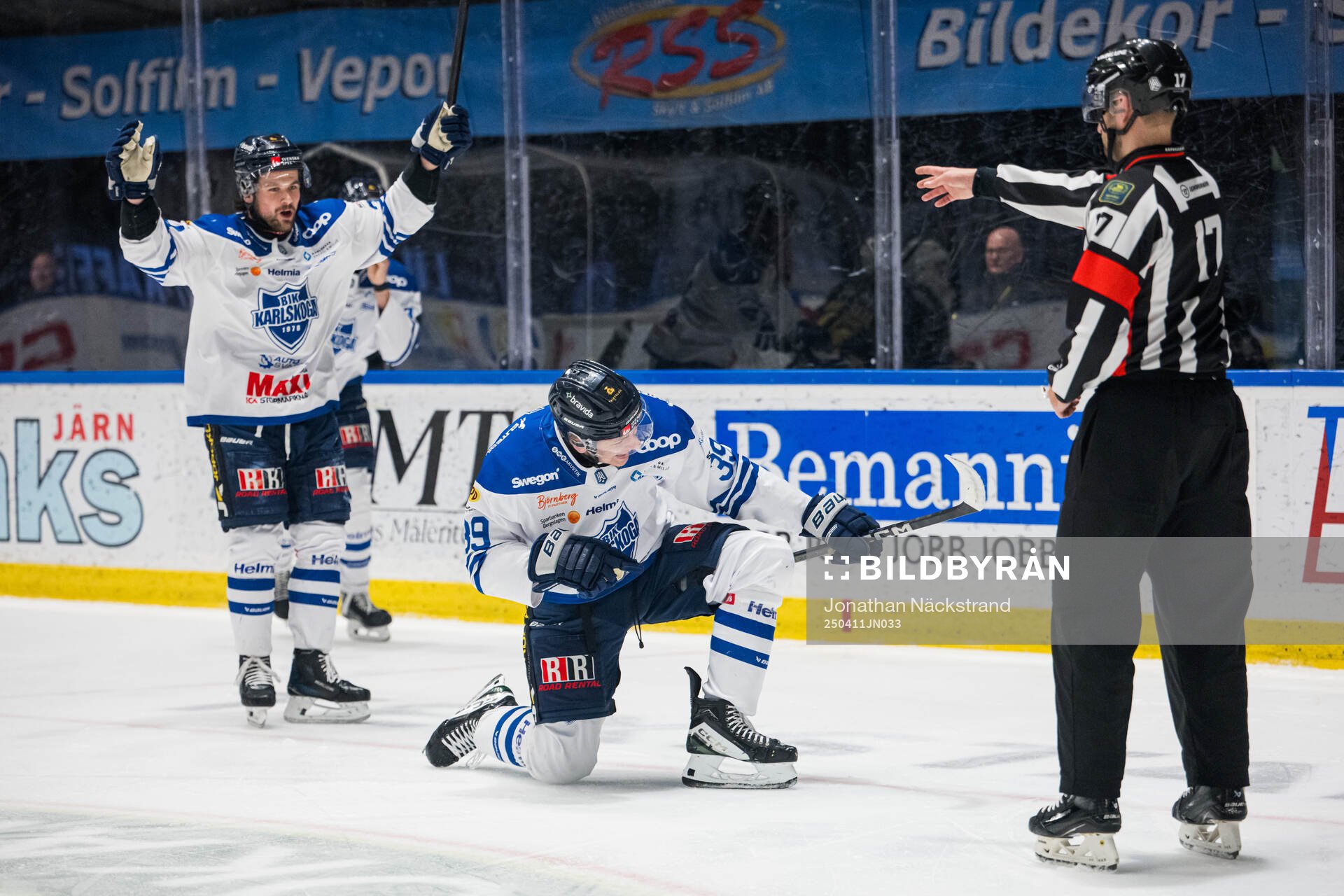 Karlskogas Jack Berglund jublar