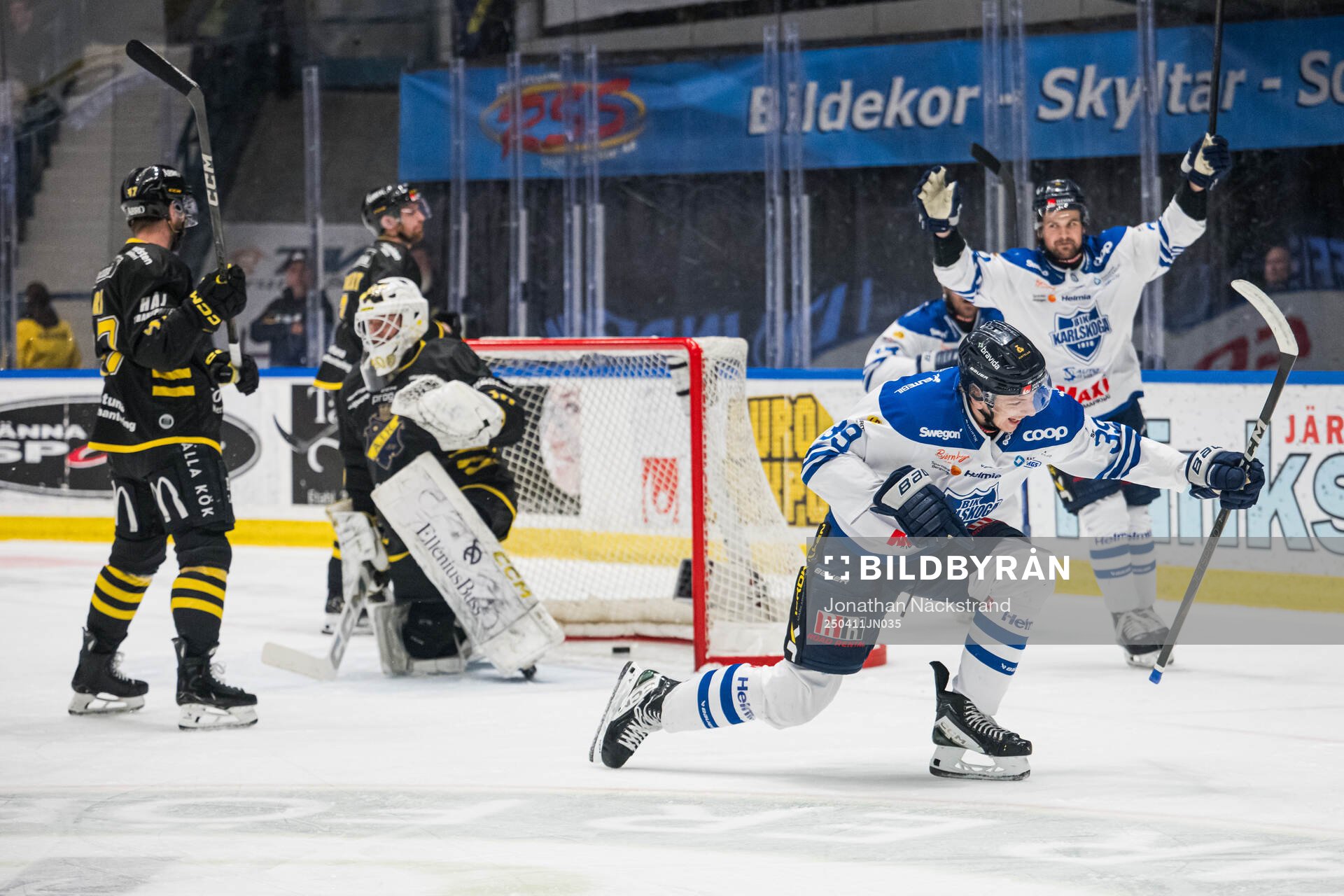 Karlskogas Jack Berglund jublar