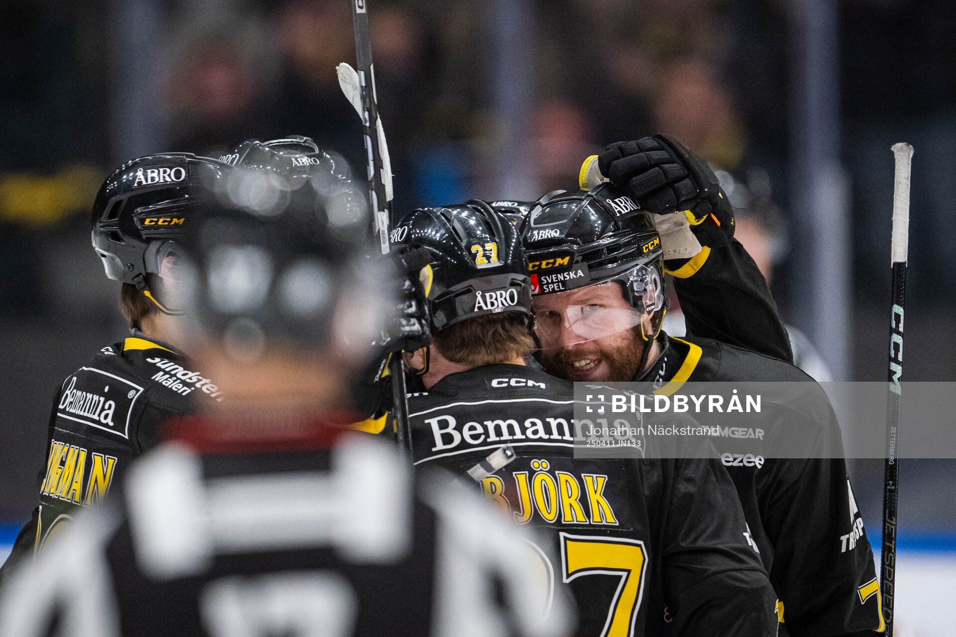AIKs Lukas Zetterberg jublar