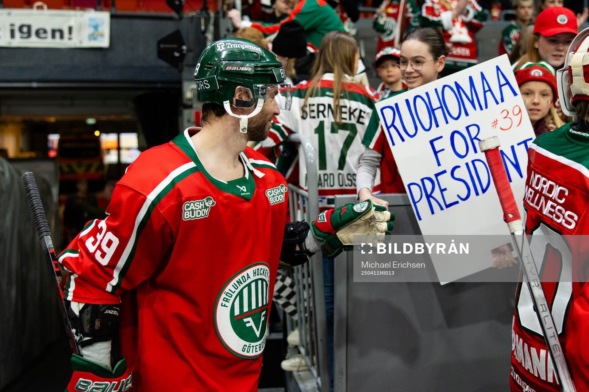 Frölundas Mikael Ruohomaa