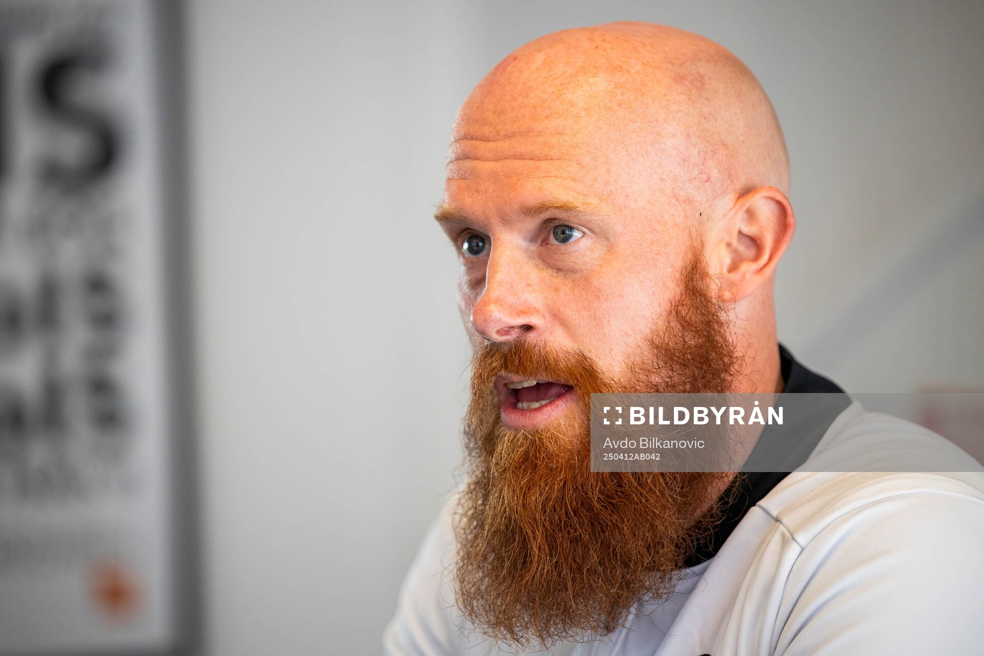 Landskronas tränare Max Mölder