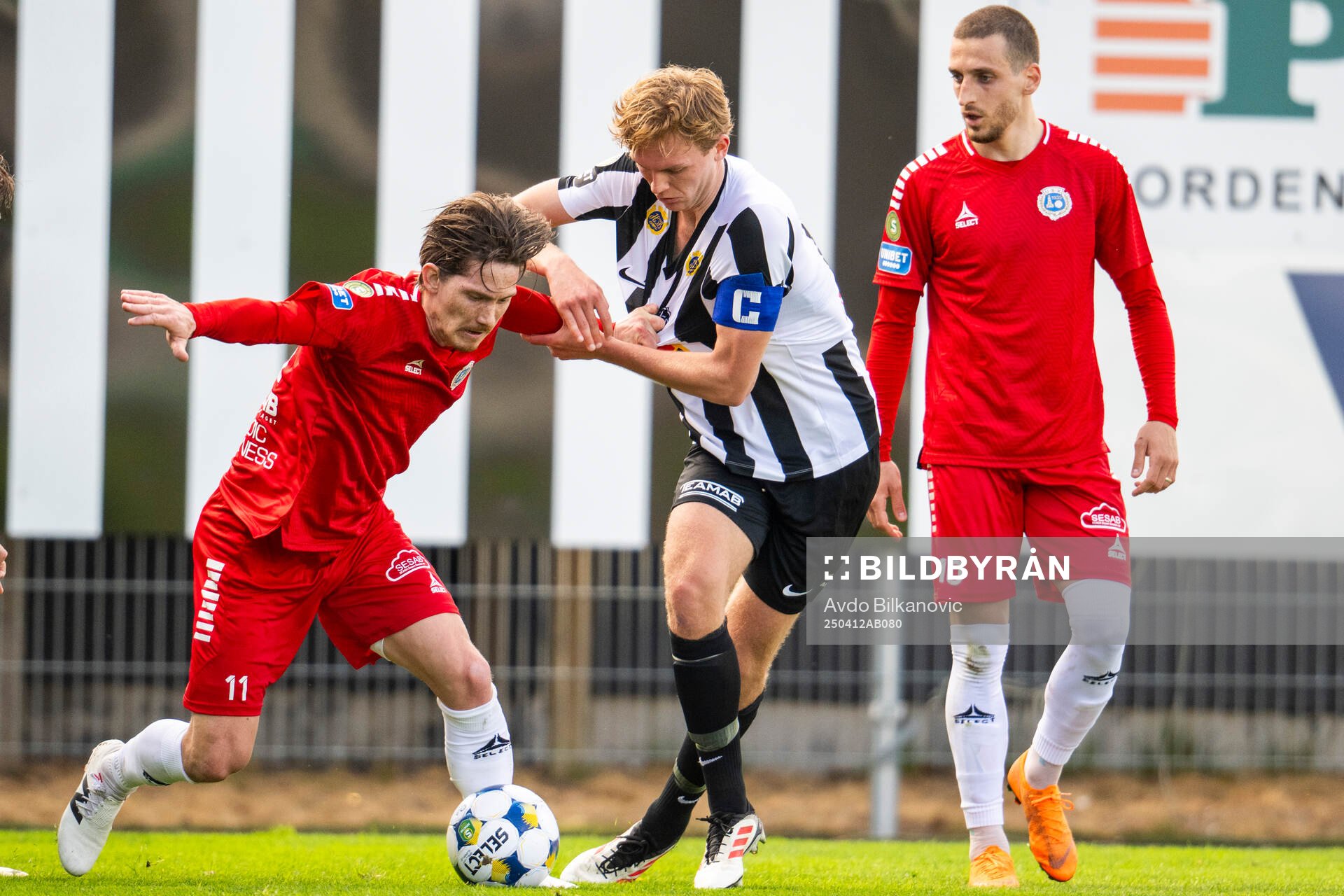 Landskronas Melker Jonsson och Utsiktens Robin Book