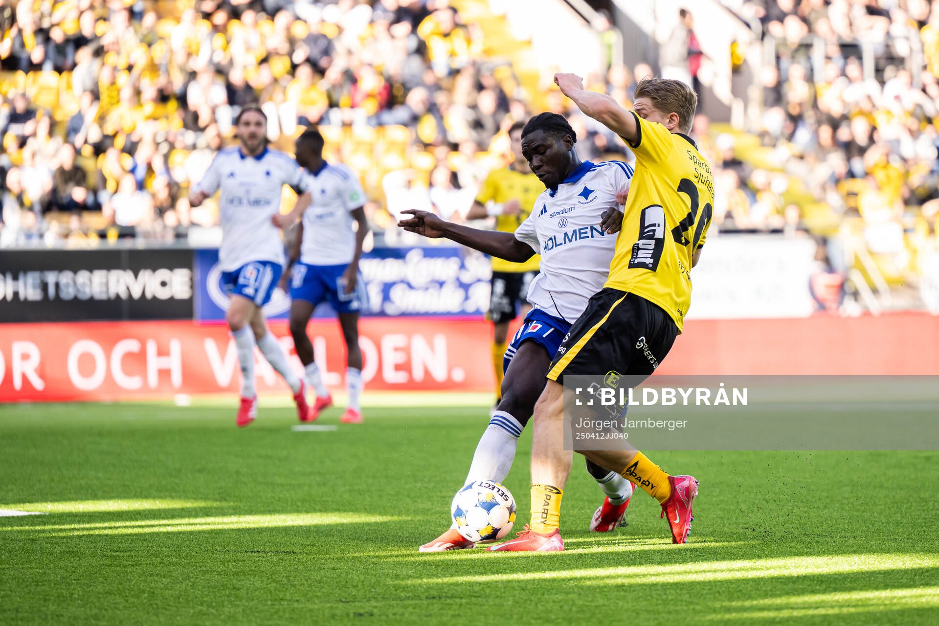 IFK Norrköpings Kojo Peprah Oppong och Elfsborgs Gottfrid