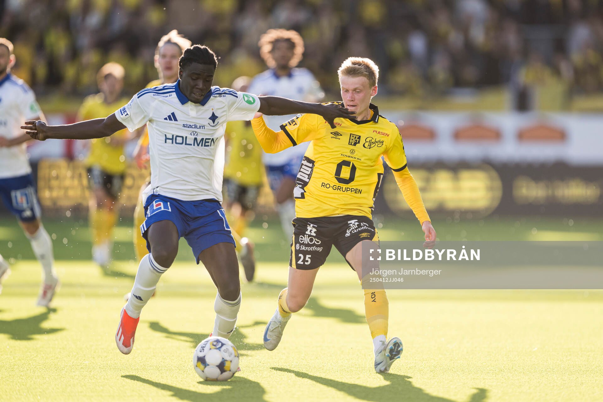 IFK Norrköpings Kojo Peprah Oppong och Elfsborgs Ari