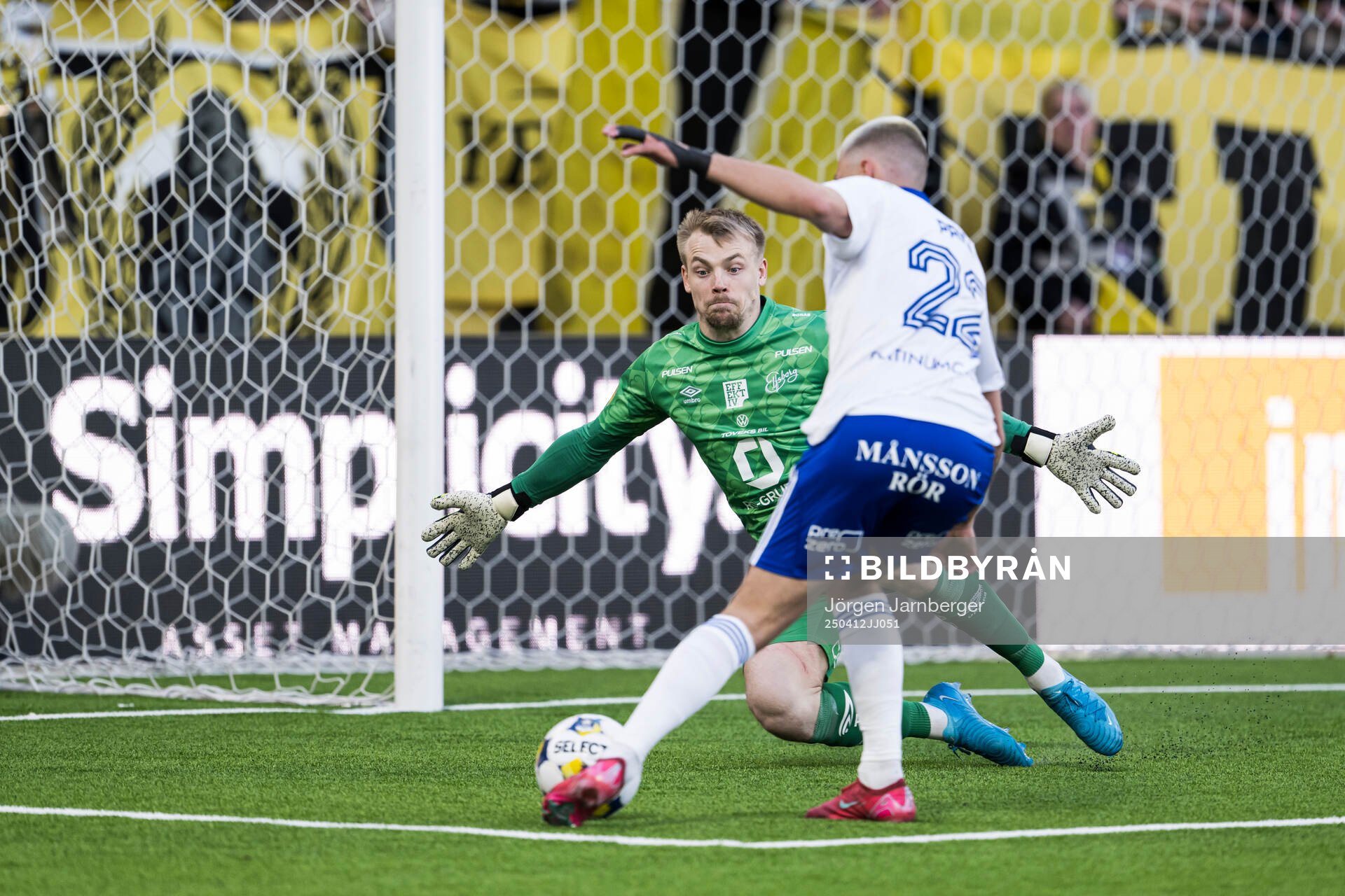 Elfsborgs målvakt Isak Pettersson