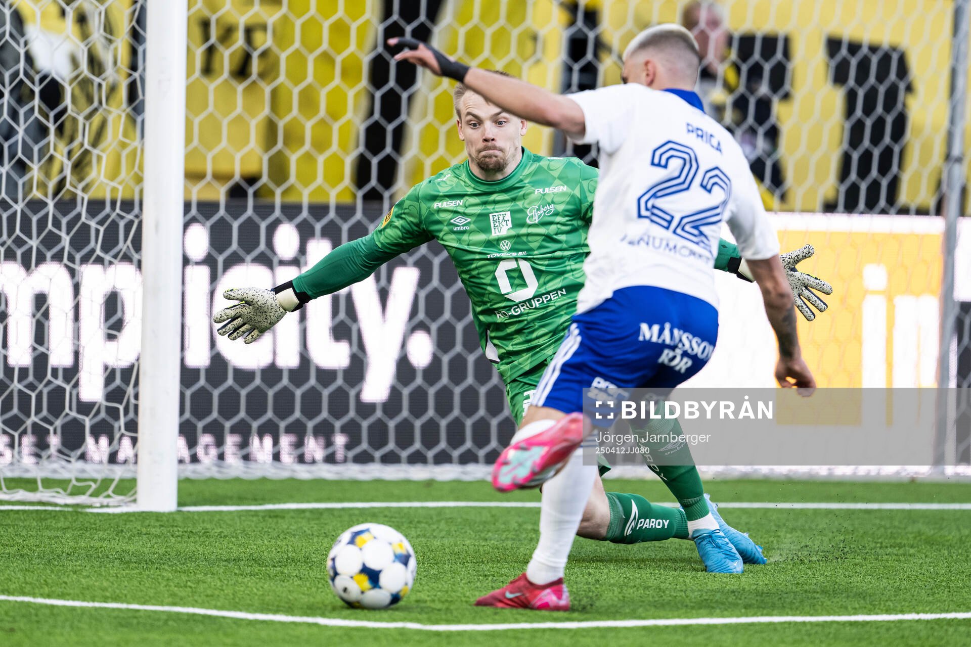 Elfsborgs målvakt Isak Pettersson