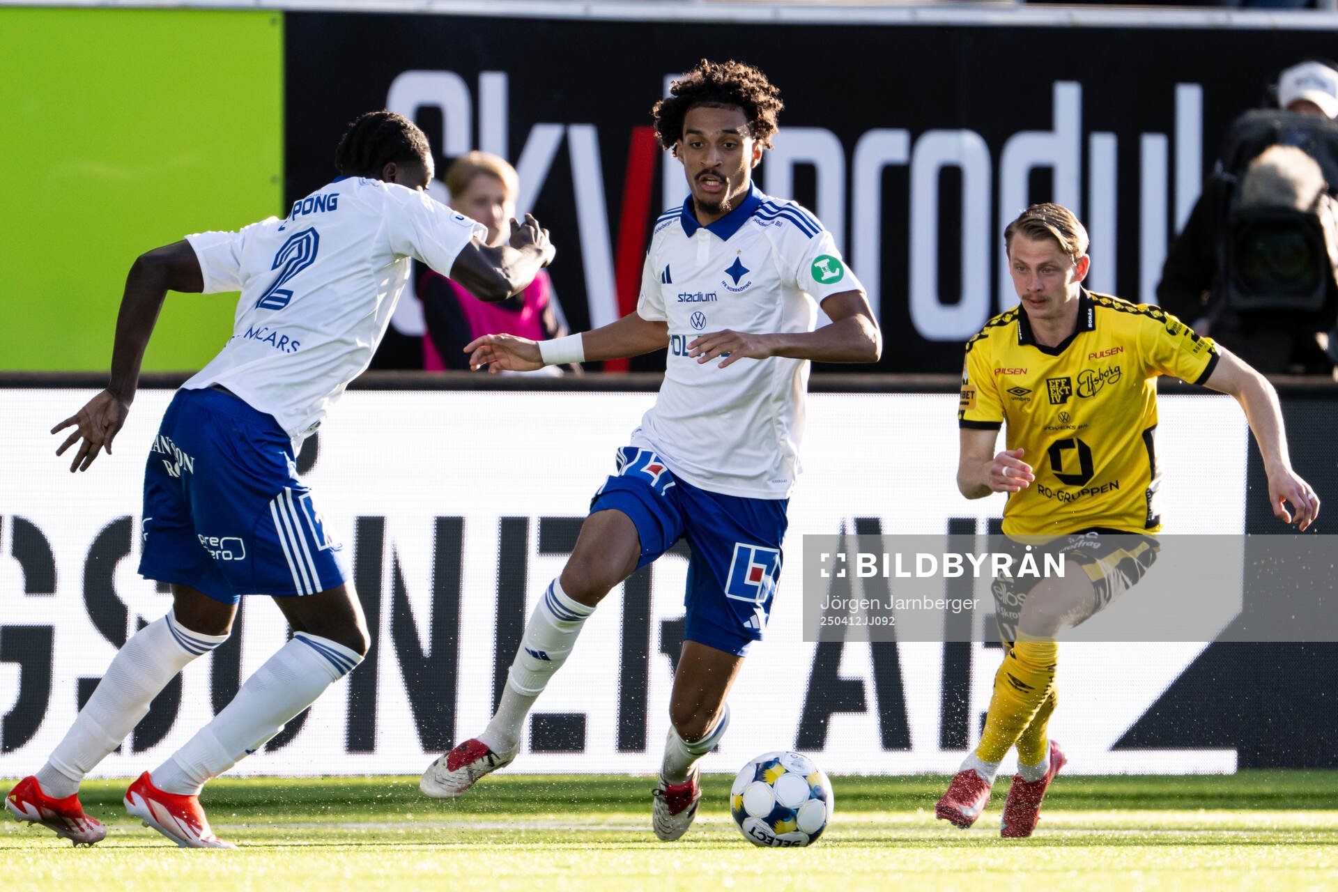 IFK Norrköpings Jesper Ceesay och Elfsborgs Simon Hedlund