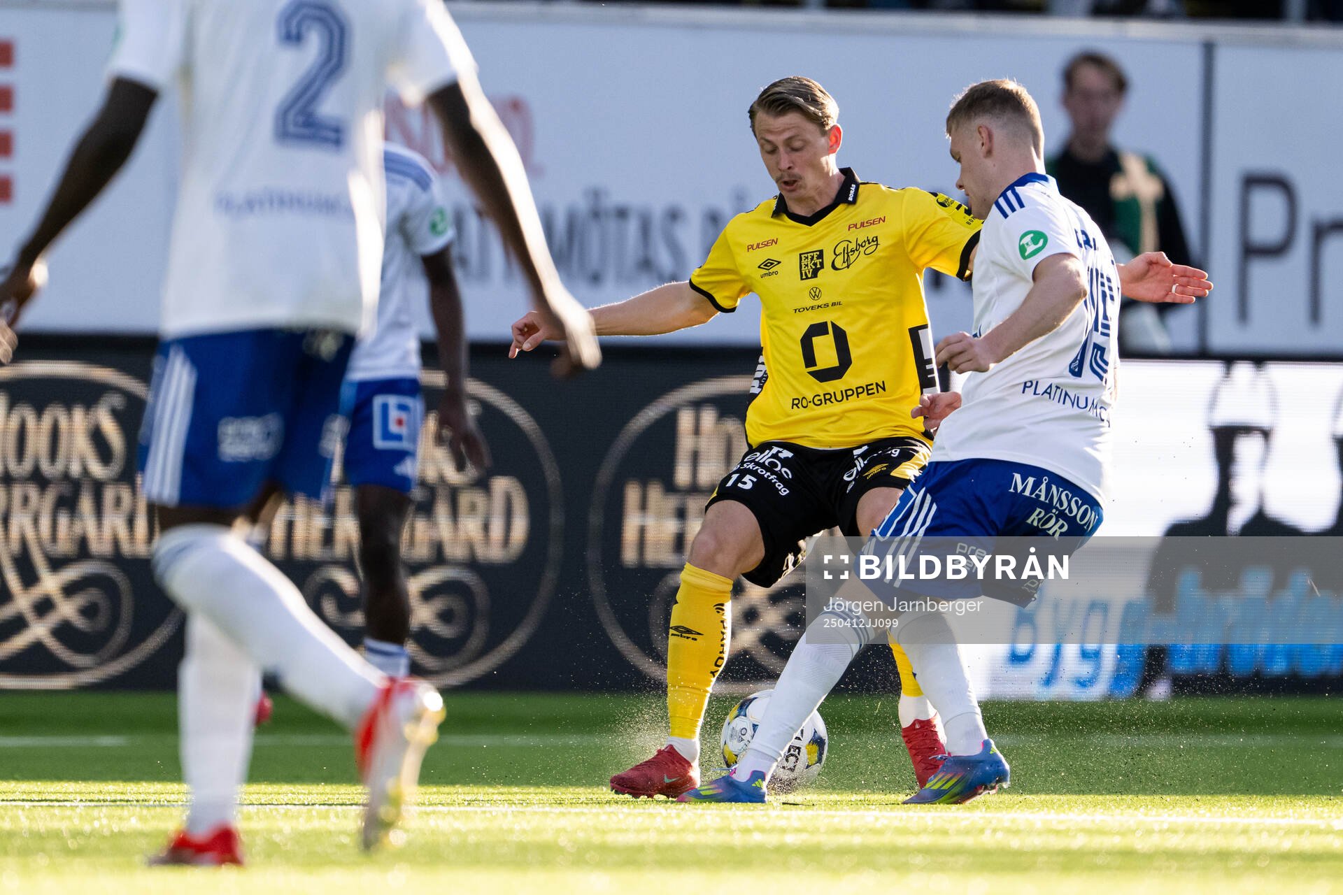 Elfsborgs Simon Hedlund och IFK Norrköpings Sebastian