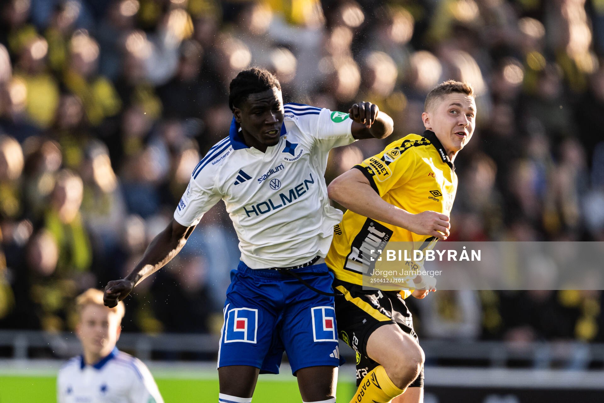 IFK Norrköpings Kojo Peprah Oppong och Elfsborgs Sebastian