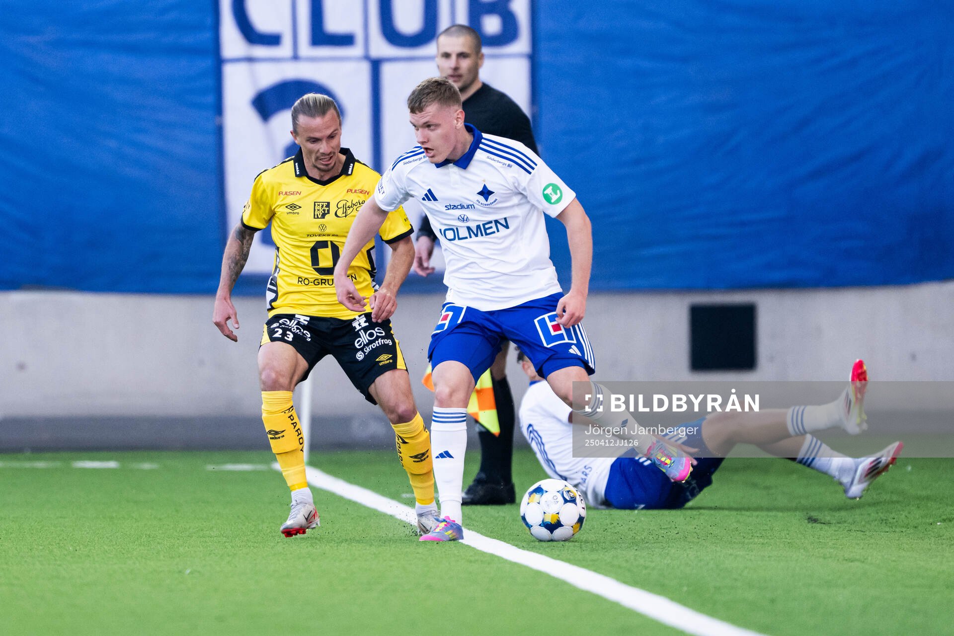 Elfsborgs Niklas Hult och IFK Norrköpings Sebastian