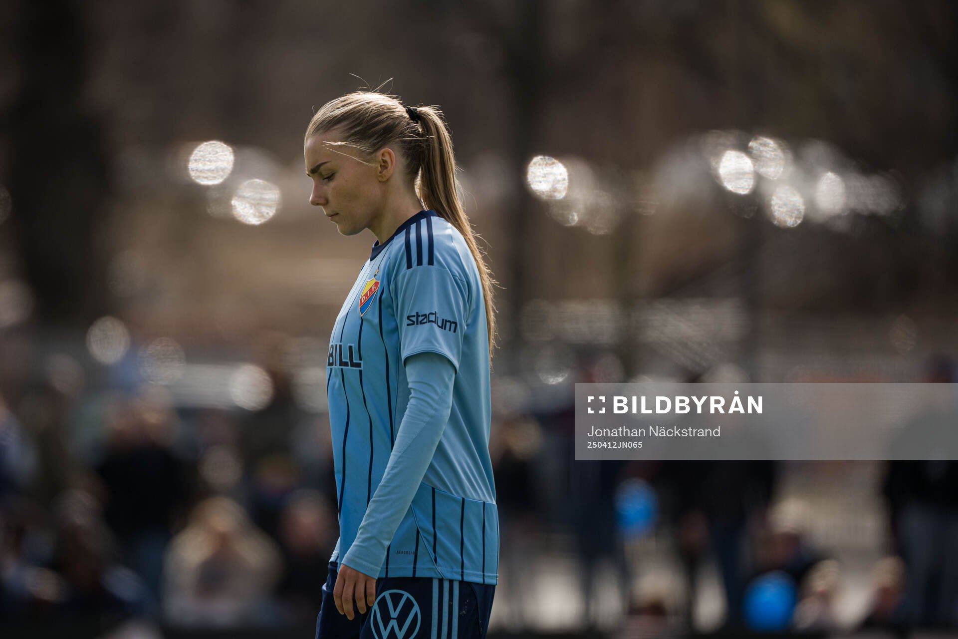 Djurgårdens Ebba Hed deppar