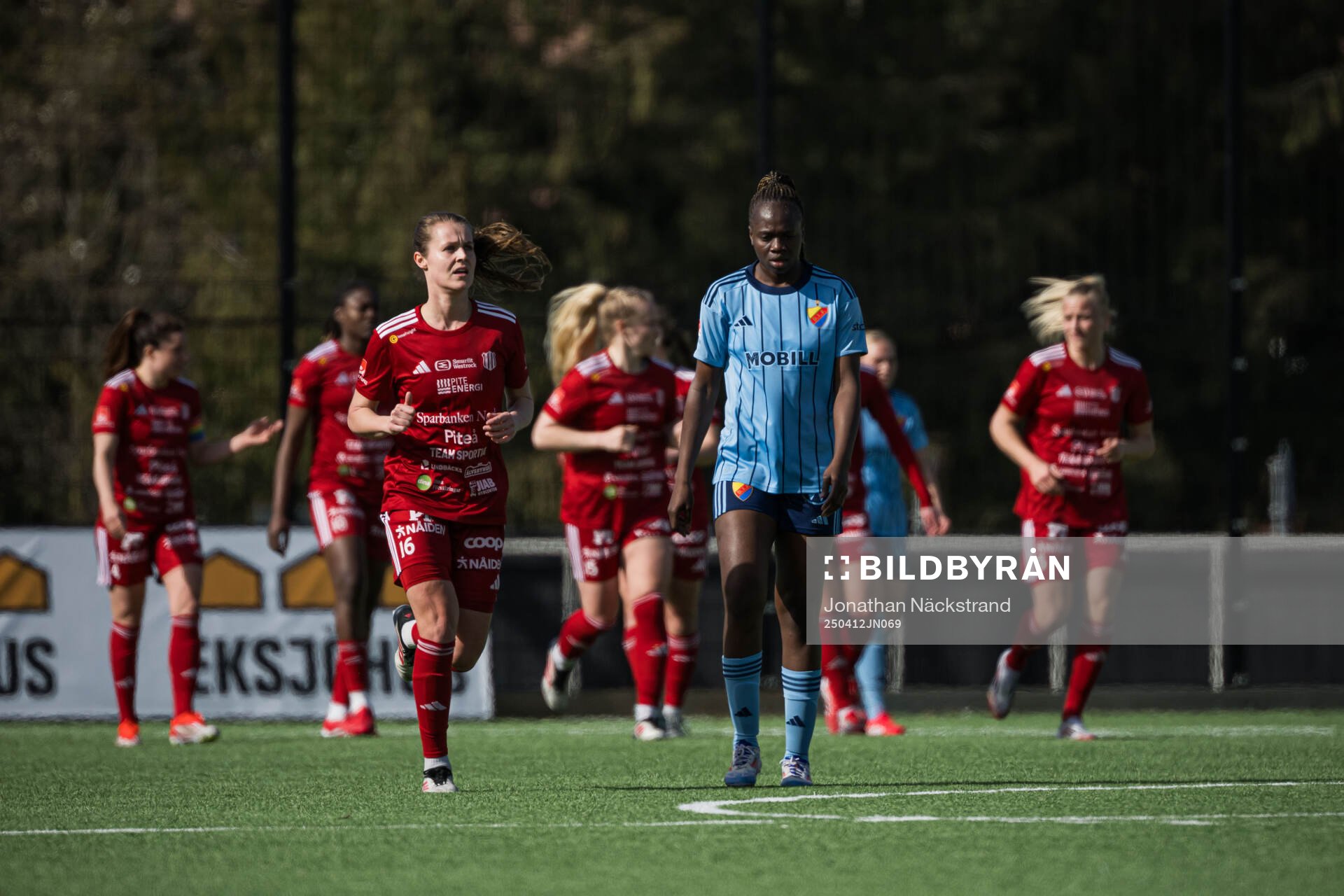 Djurgårdens Flavine Mawete Musolo deppar