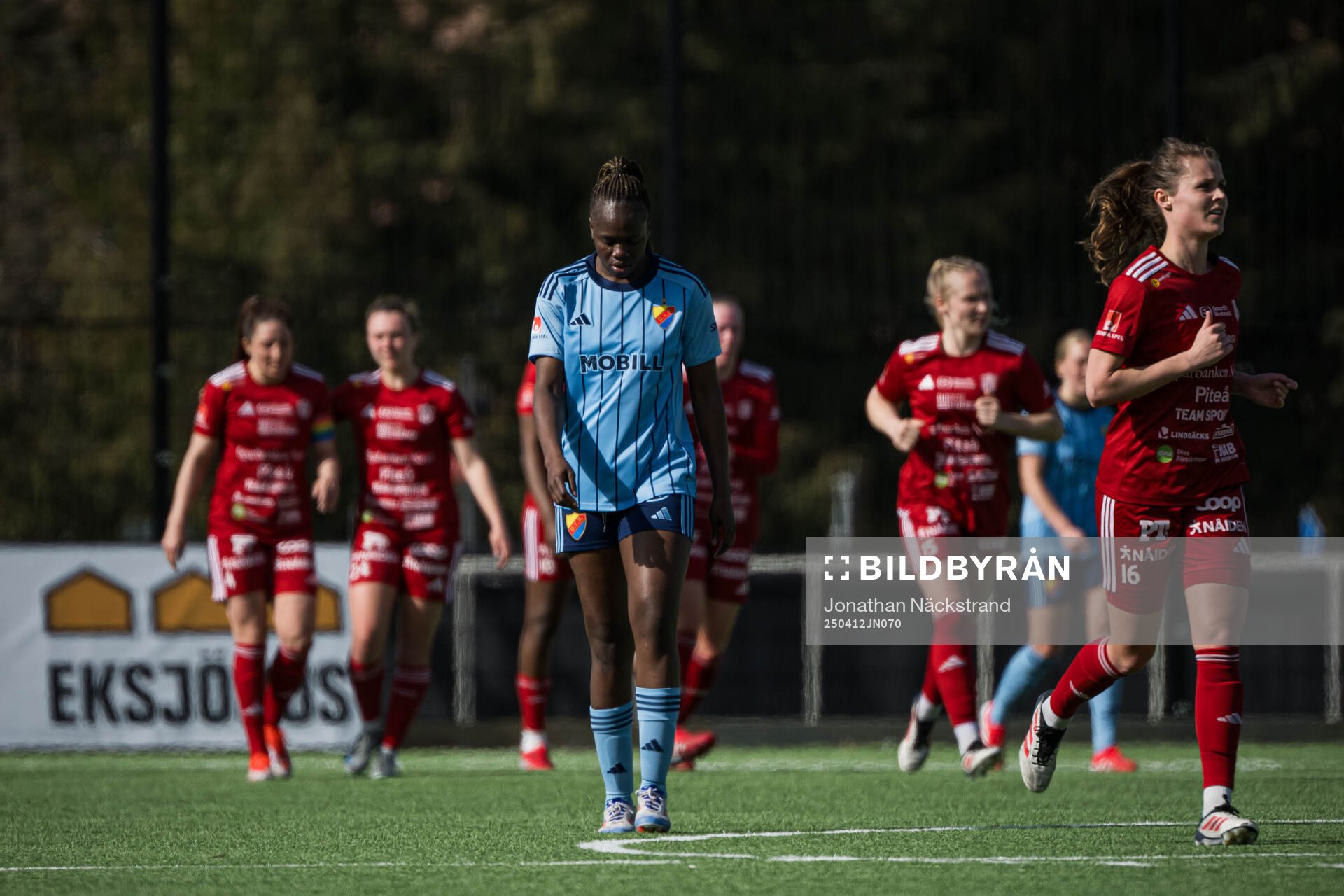 Djurgårdens Flavine Mawete Musolo deppar