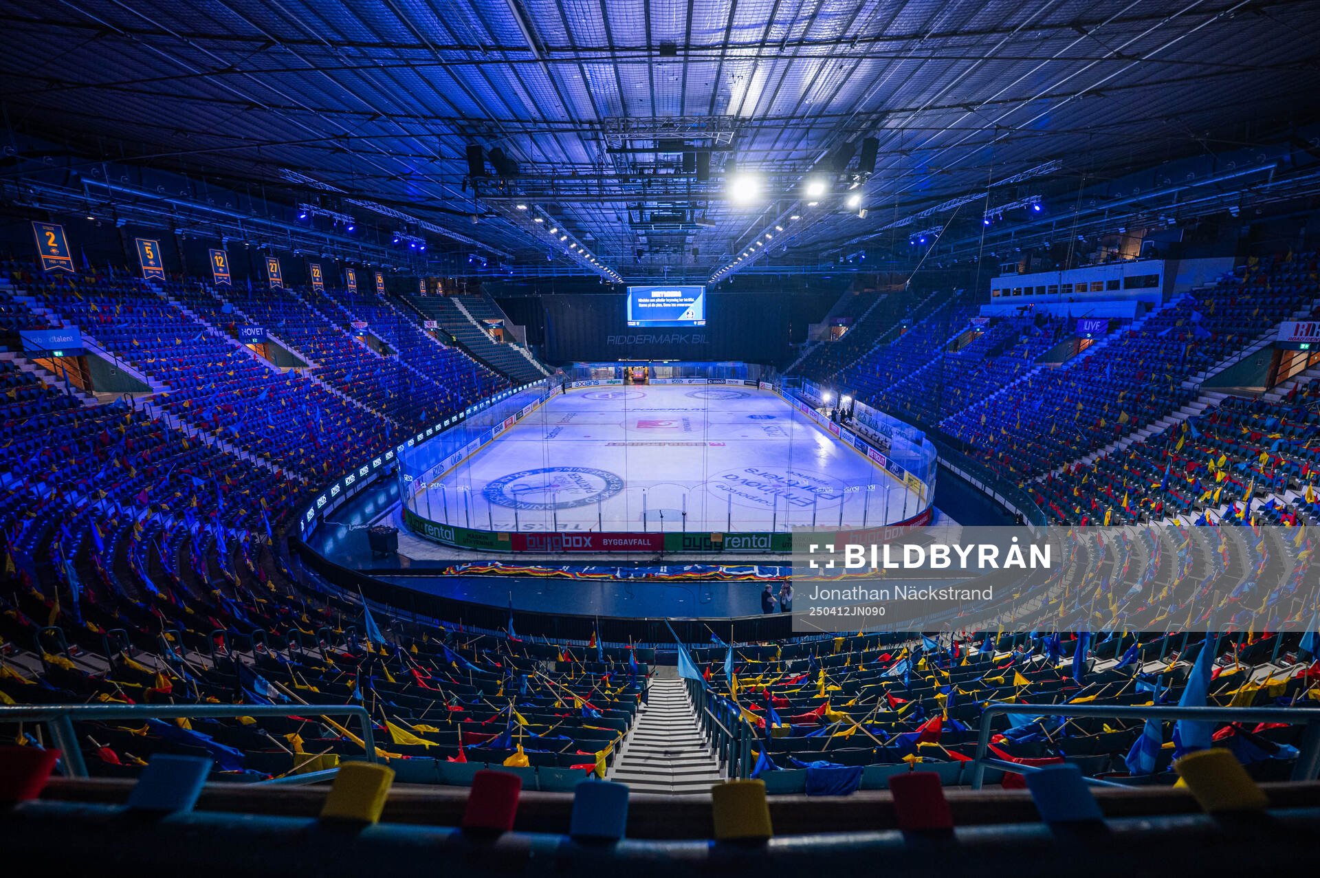 Interiör vy av Hovet