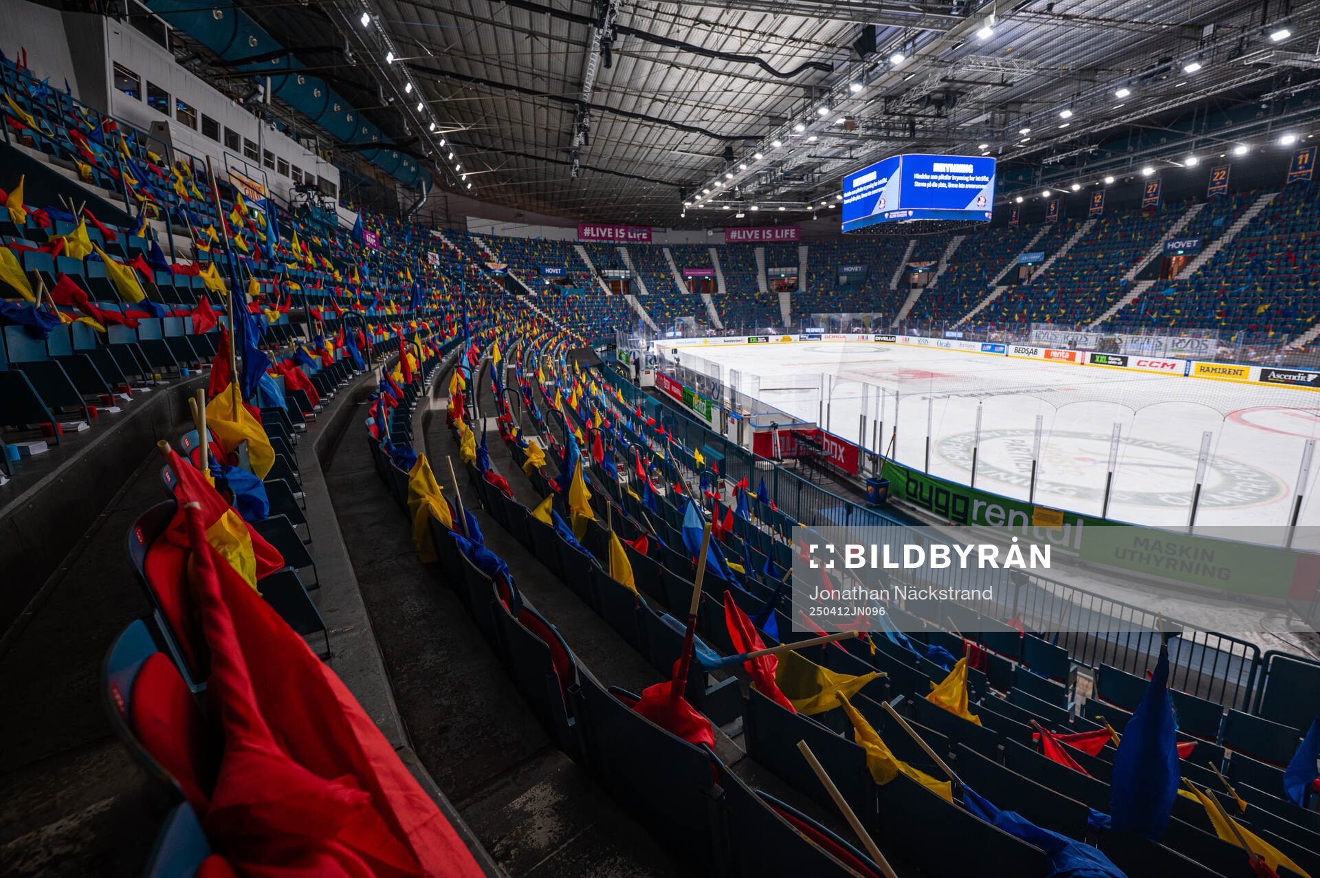 Interiör vy av Hovet