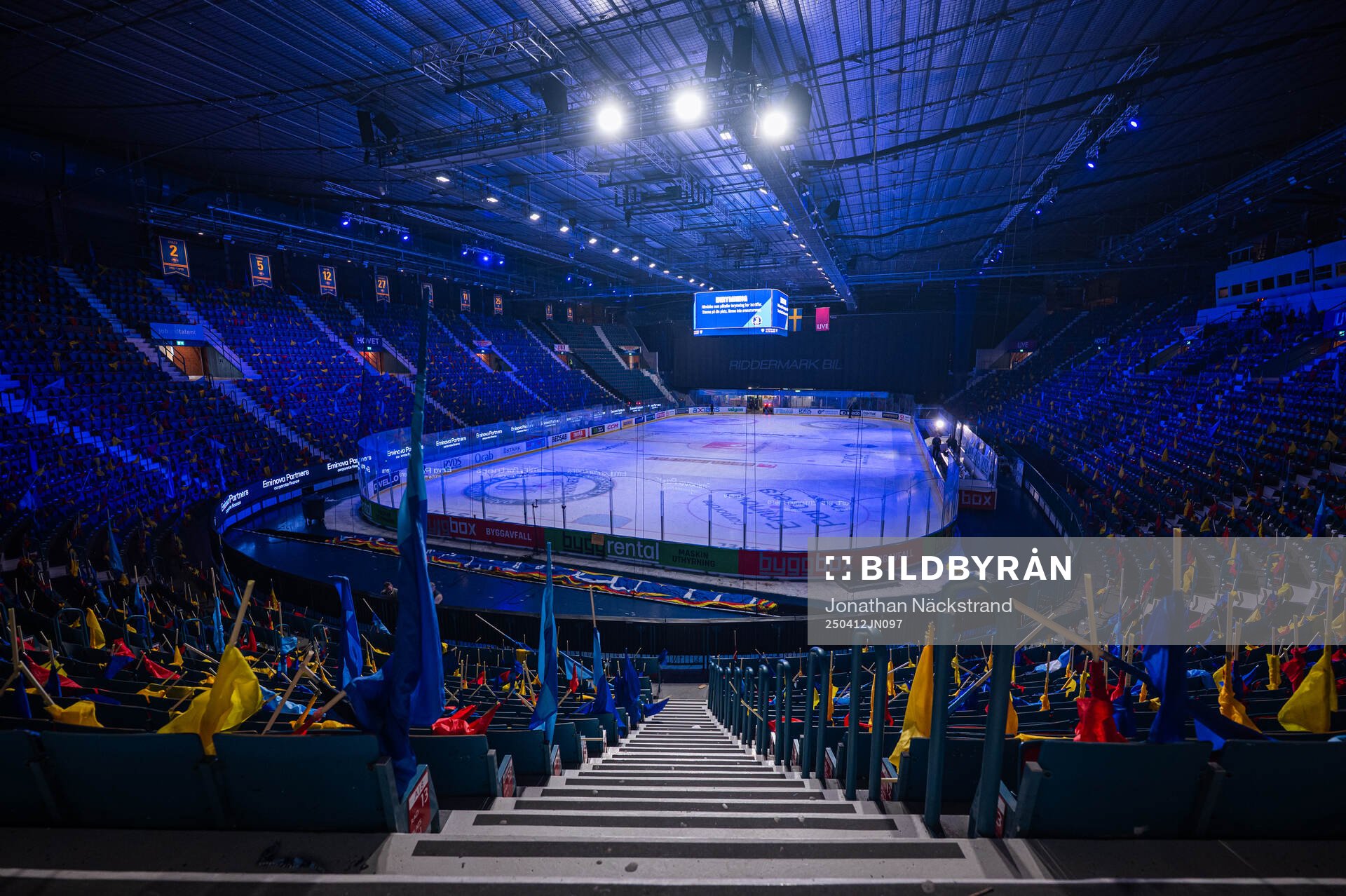 Interiör vy av Hovet