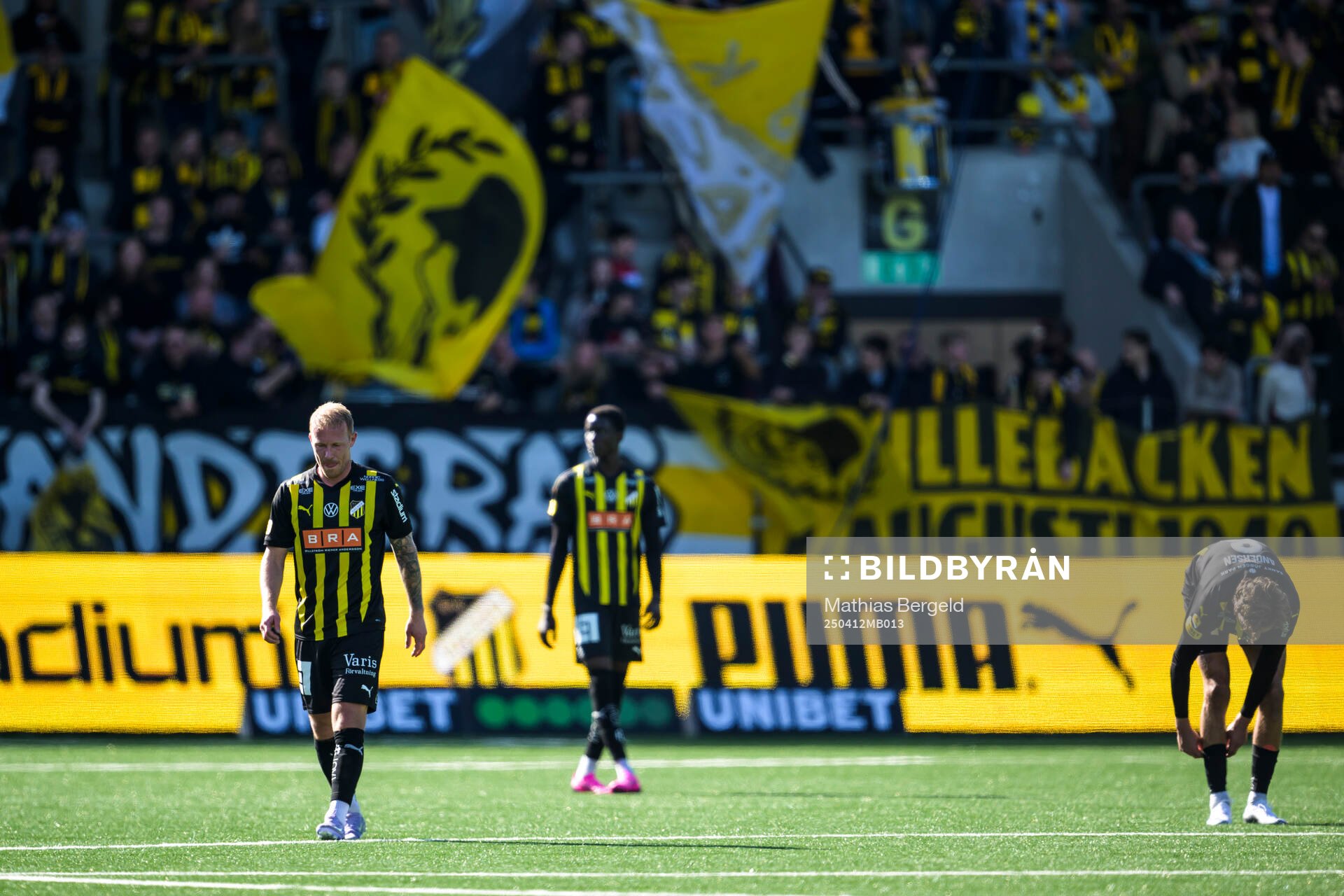 Häckens Mikkel Rygaard Jensen deppar