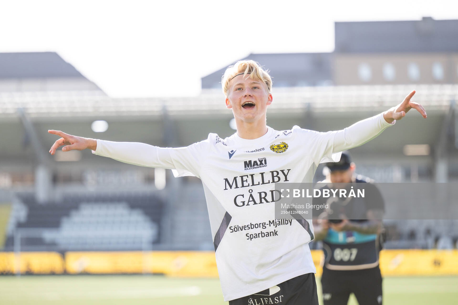 Mjällbys Olle Nilsson Löv jublar