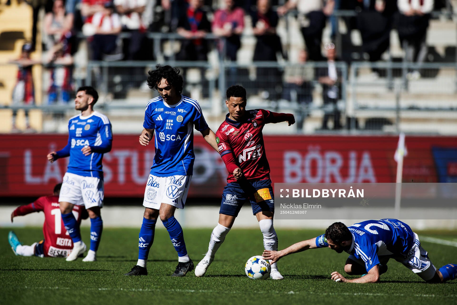 GIF Sundsvalls Monir Jelassi och Amaro Bahtijar och