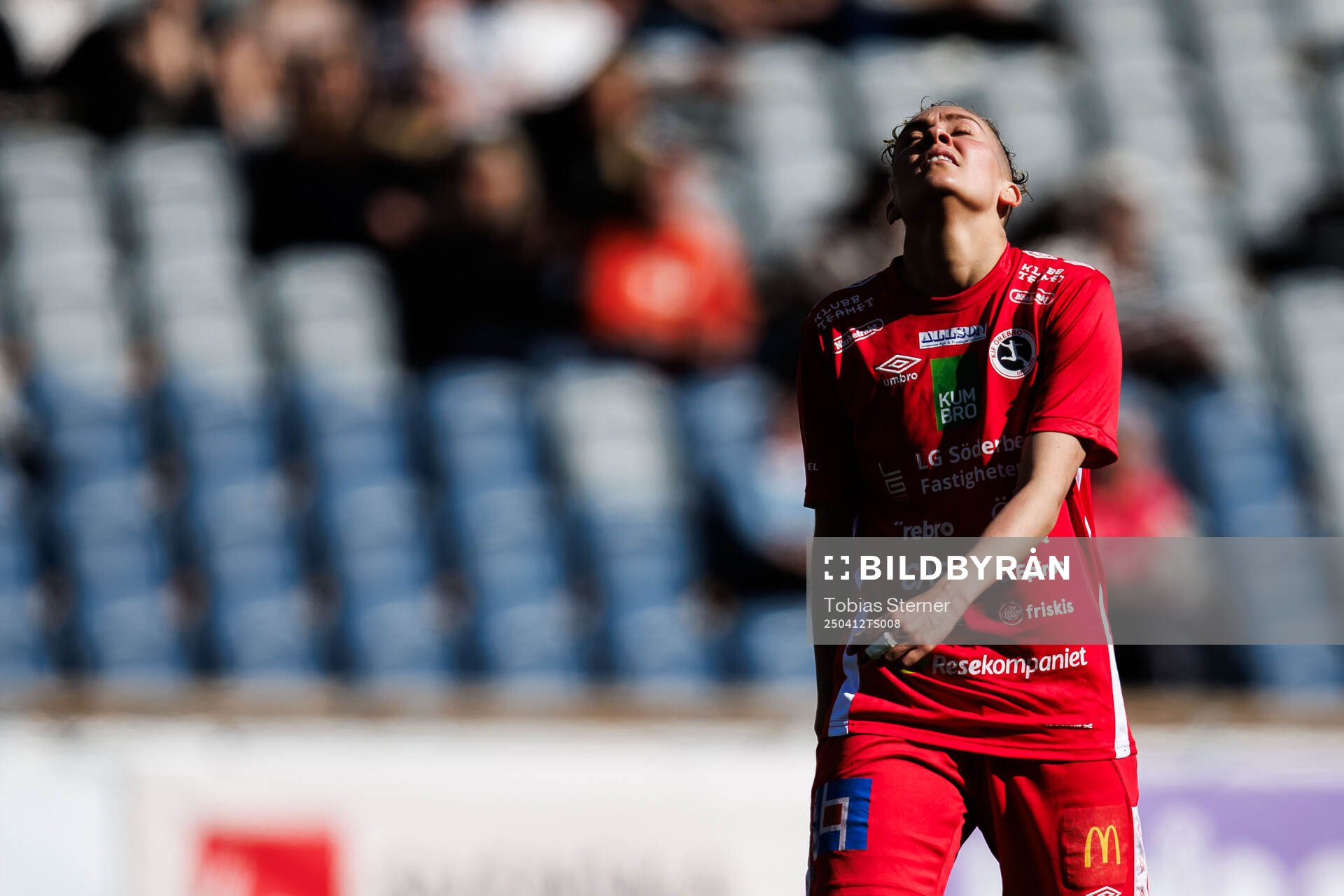 KIF Örebros Wilma Sjöholm deppar