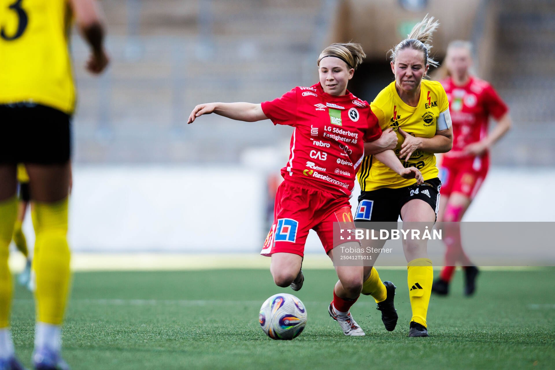KIF Örebros Emilia Jägestedt Widstrand och Gamla Upsalas