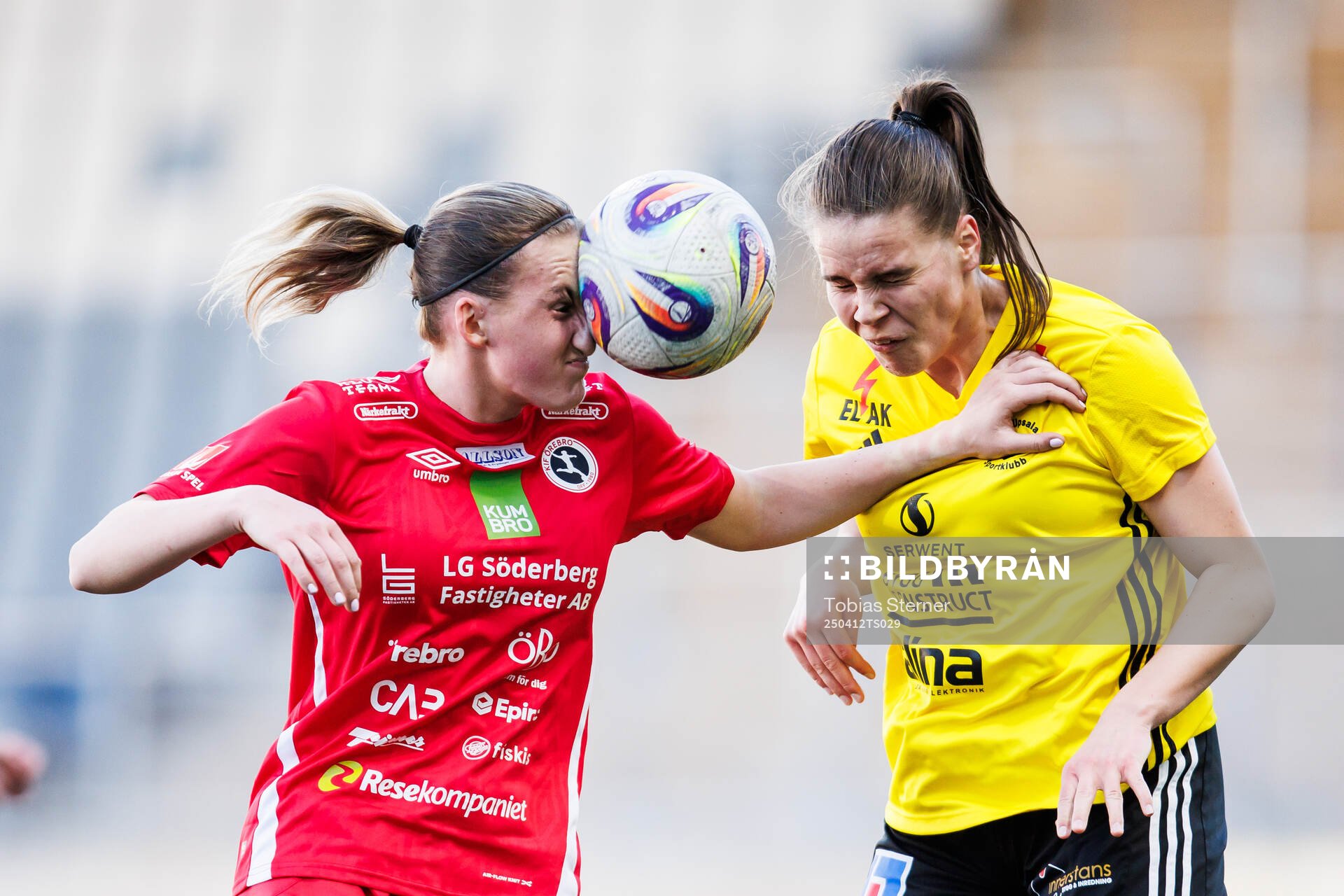 KIF Örebros Maja Alvin och Gamla Upsalas Daniela Sandås