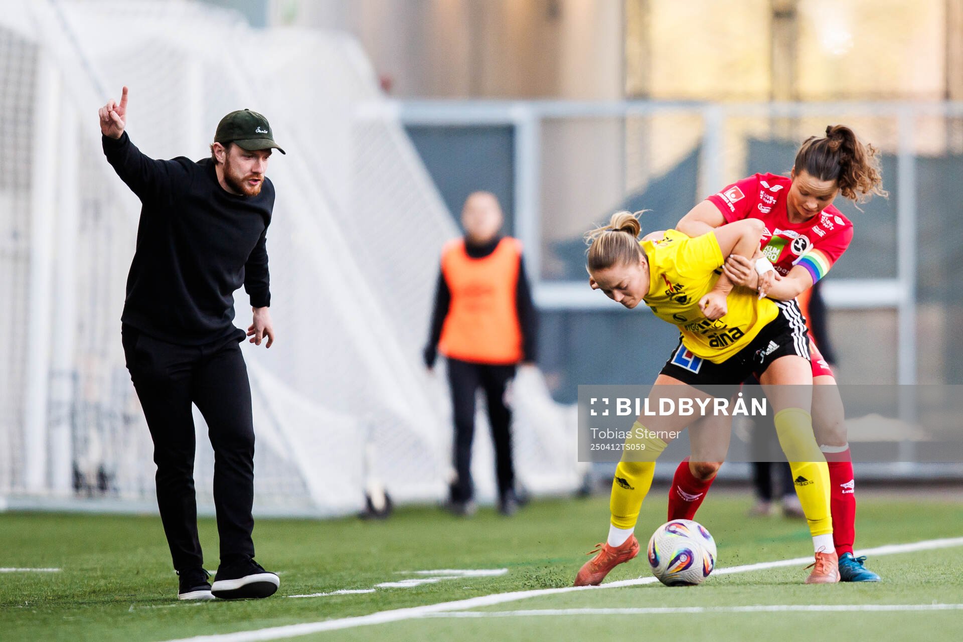 KIF Örebros tränare Fredrik Andersson, Julia Walentowicz