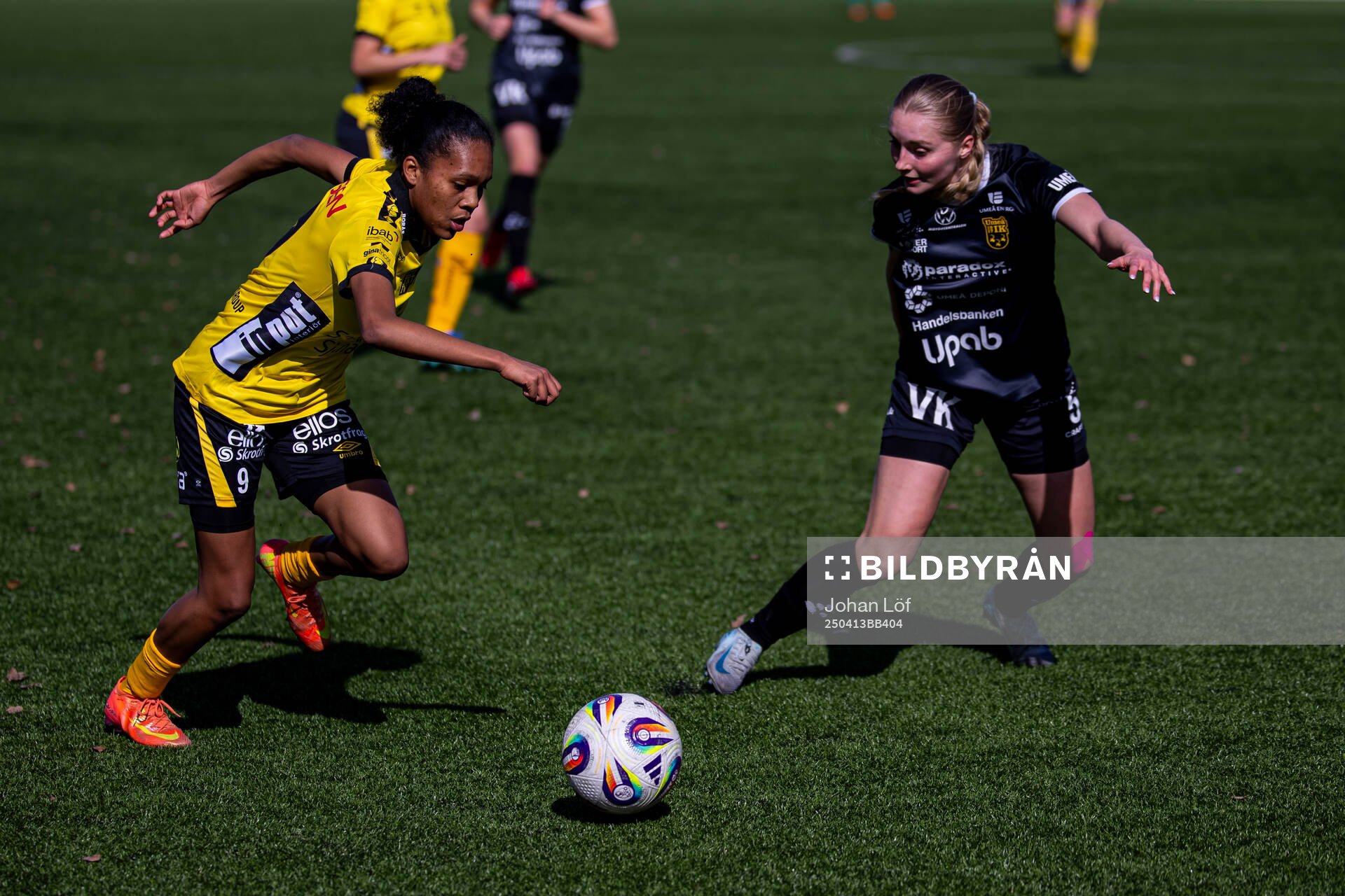 Elfsborgs Vanessa Lopez och Umeås Julia Holmgren