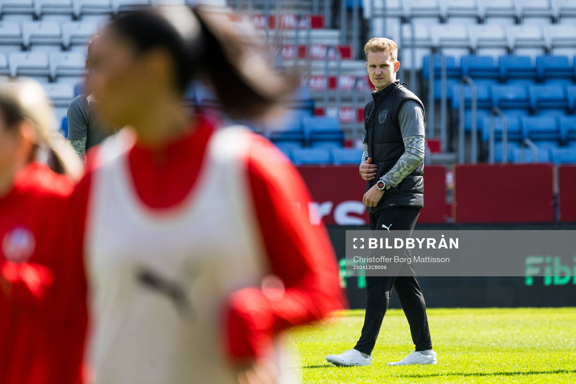 Helsingborgs assisterande tränare Elias Åkerborg