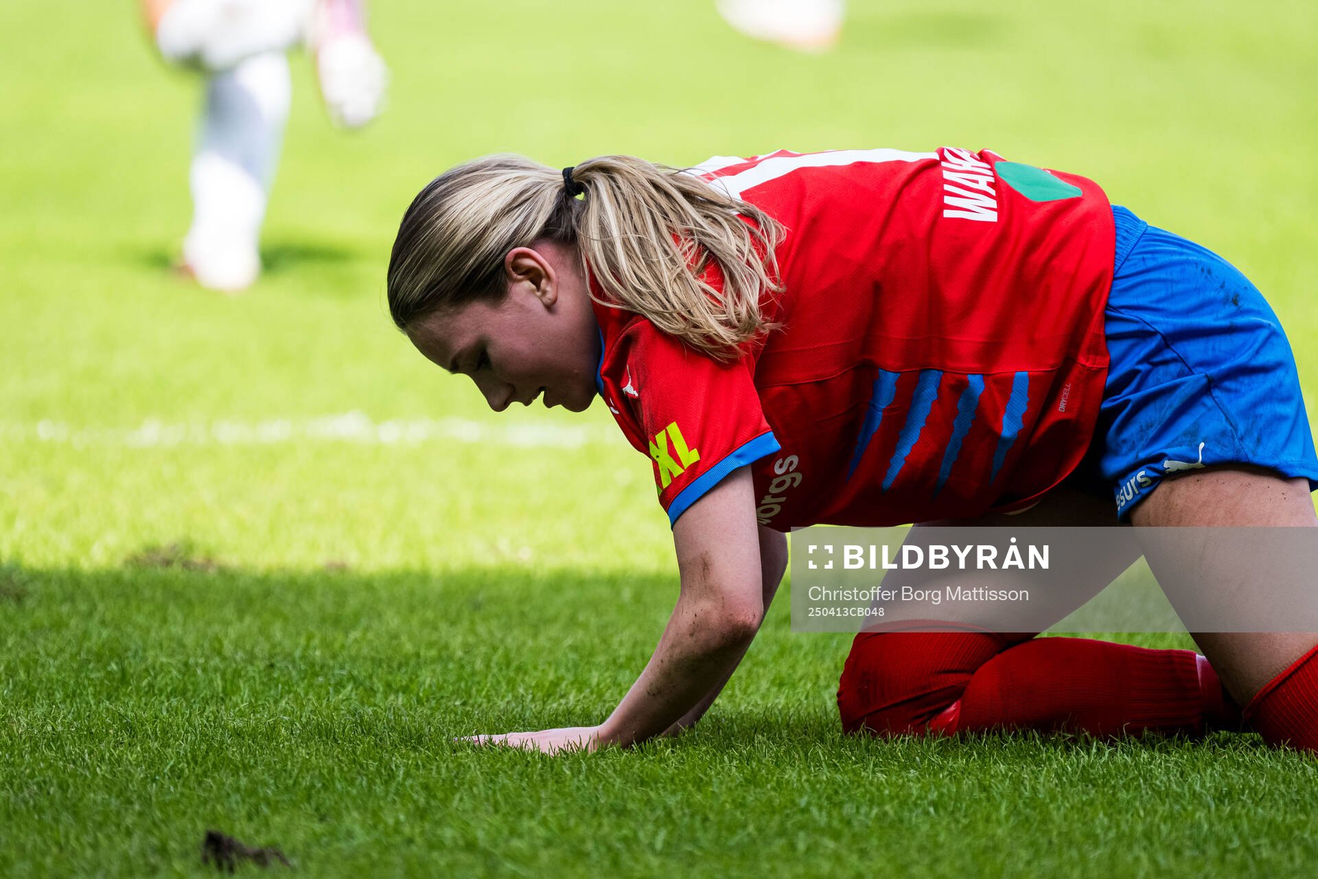 Helsingborgs Tilde Wahrenberg deppar