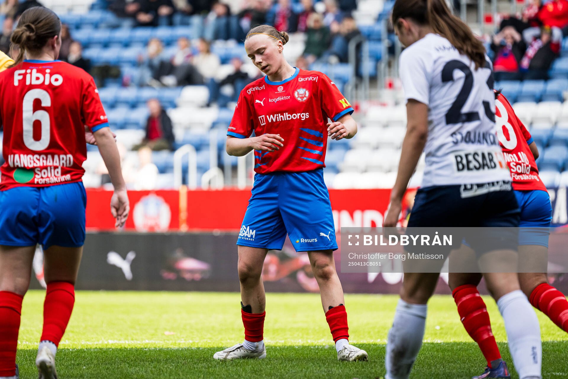 Helsingborgs Cornelia Rahmberg deppar