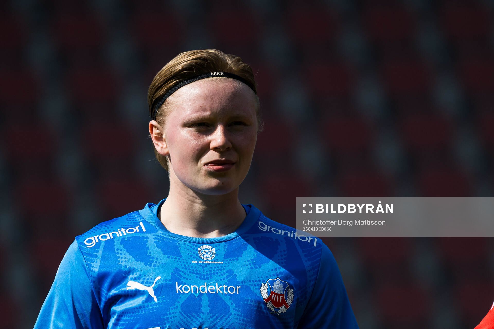 Helsingborgs målvakt Hannah Tegestål