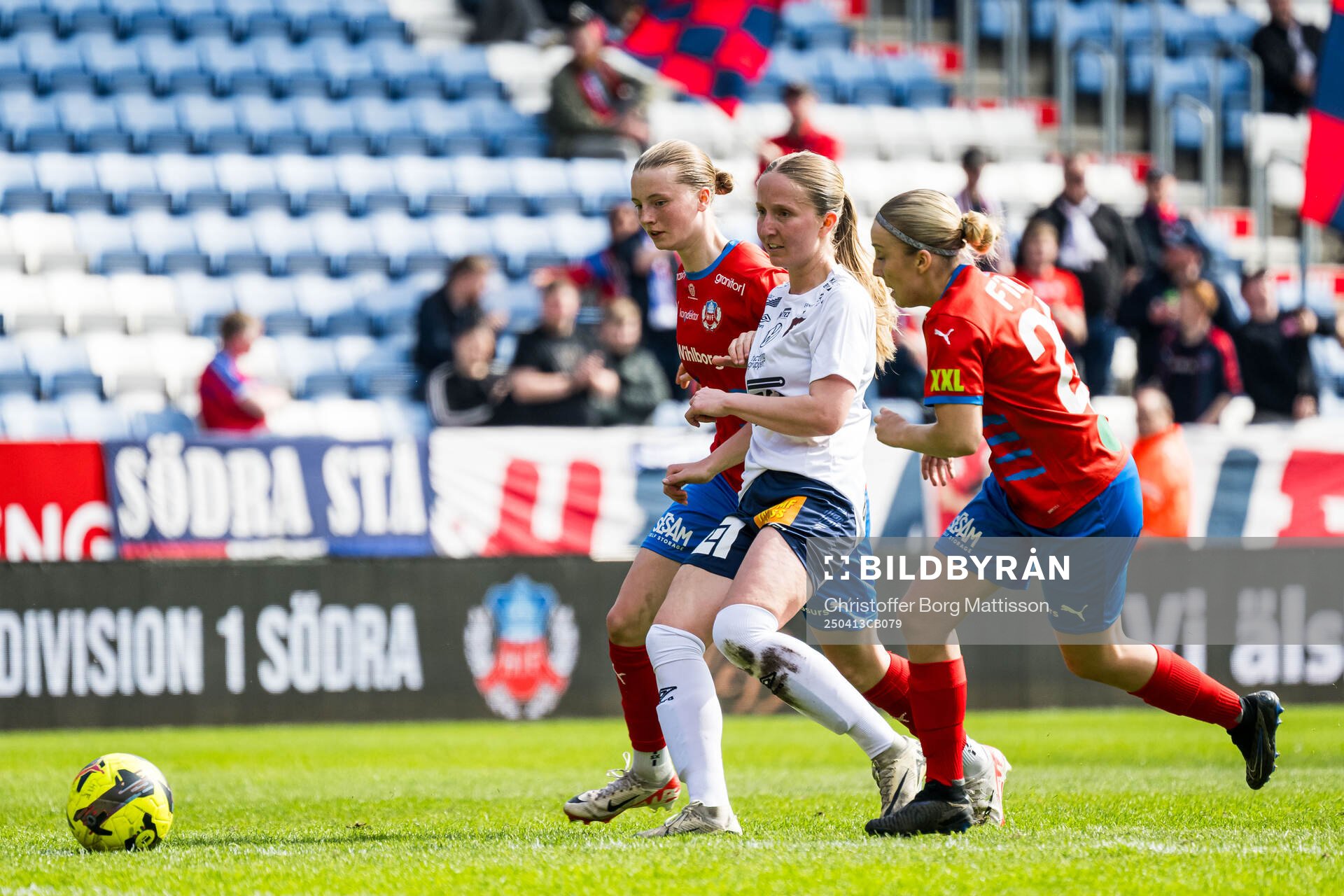 Helsingborgs Anna Thrane Ruud Hansen och Örgrytes Alicia
