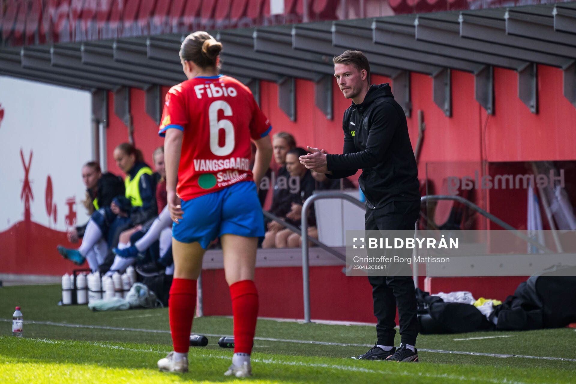Helsingborgs tränare Kristoffer Schönbeck