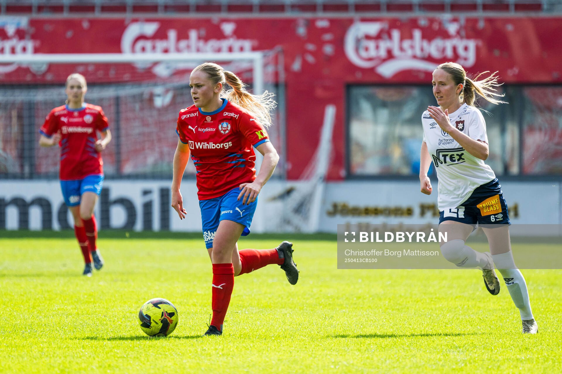 Helsingborgs Agnes Eklöf och Mathilde Vangsgaard