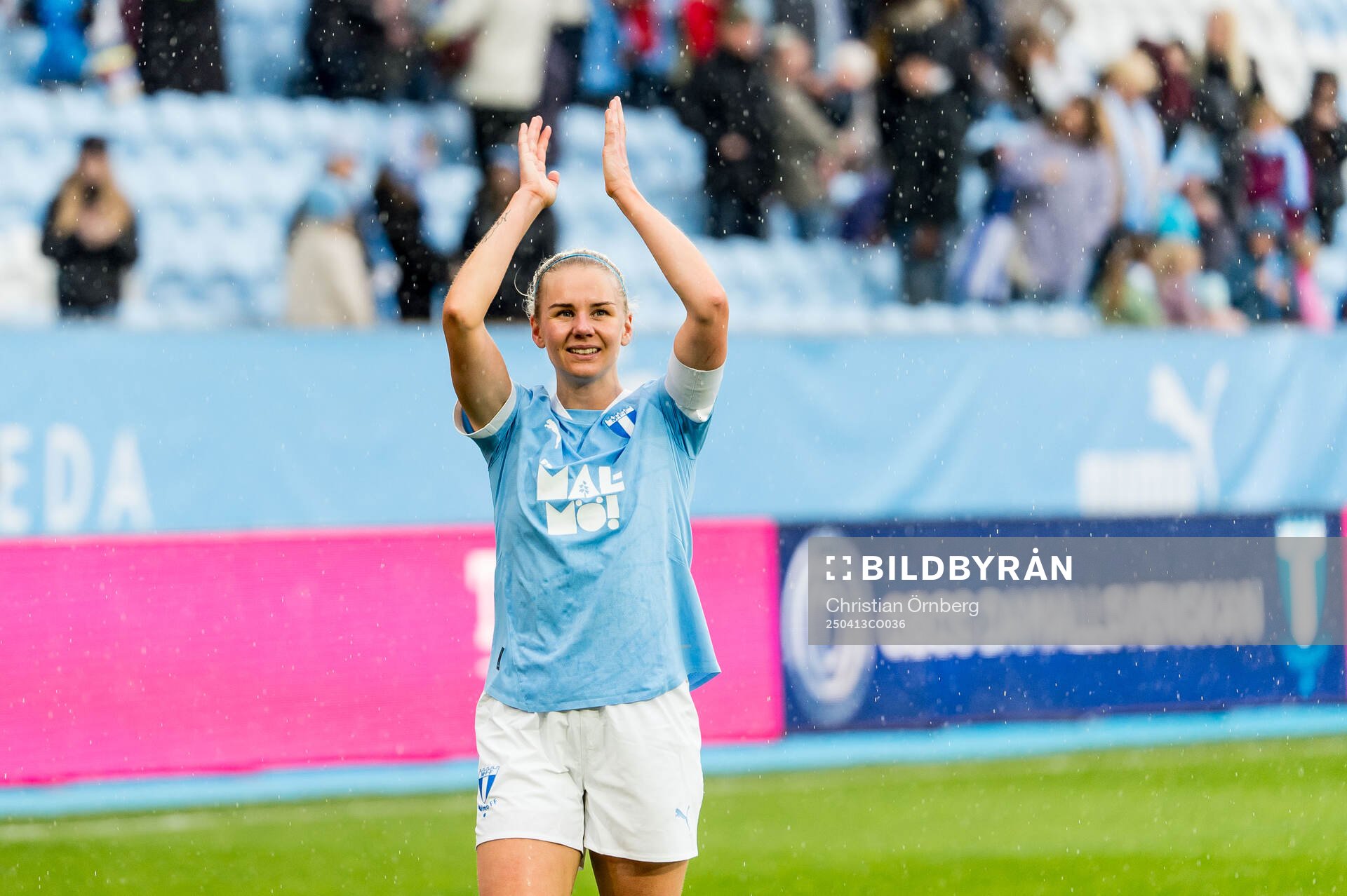 Malmö FFs Nellie Lilja jublar
