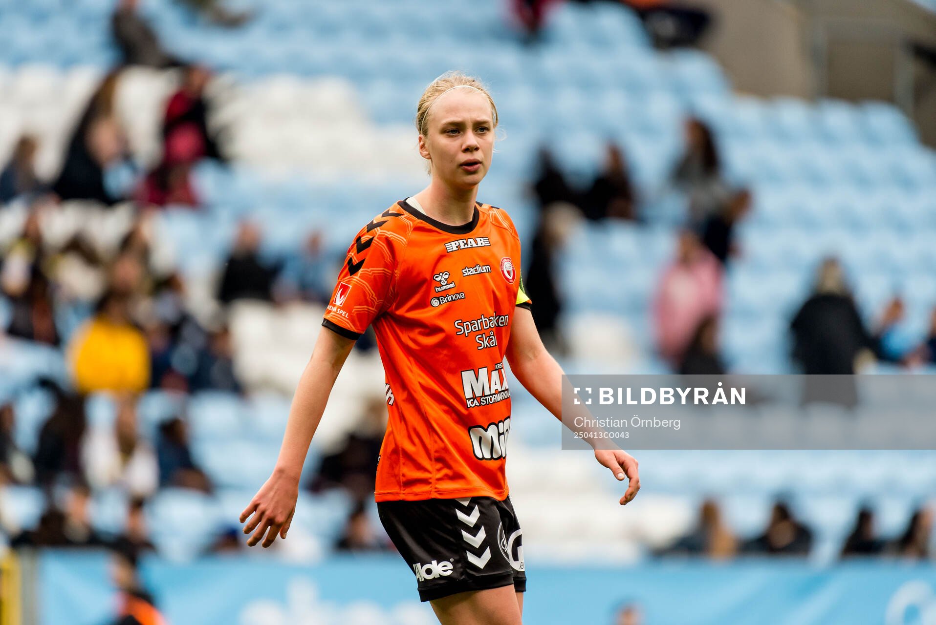 Kristianstads Katla Tryggvadottir deppar