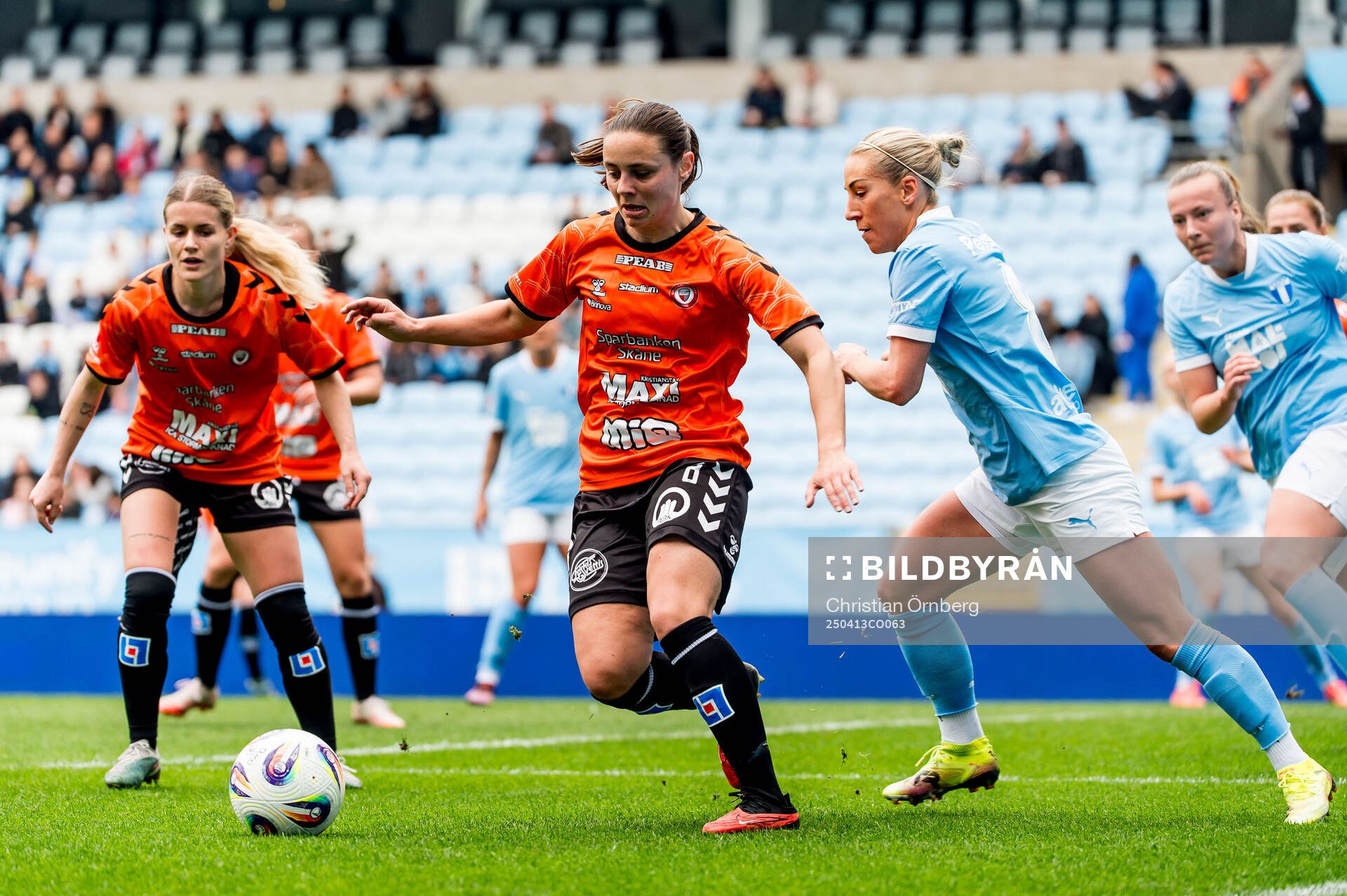 Kristianstads Alice Nilsson och Malmö FFs Mia Persson