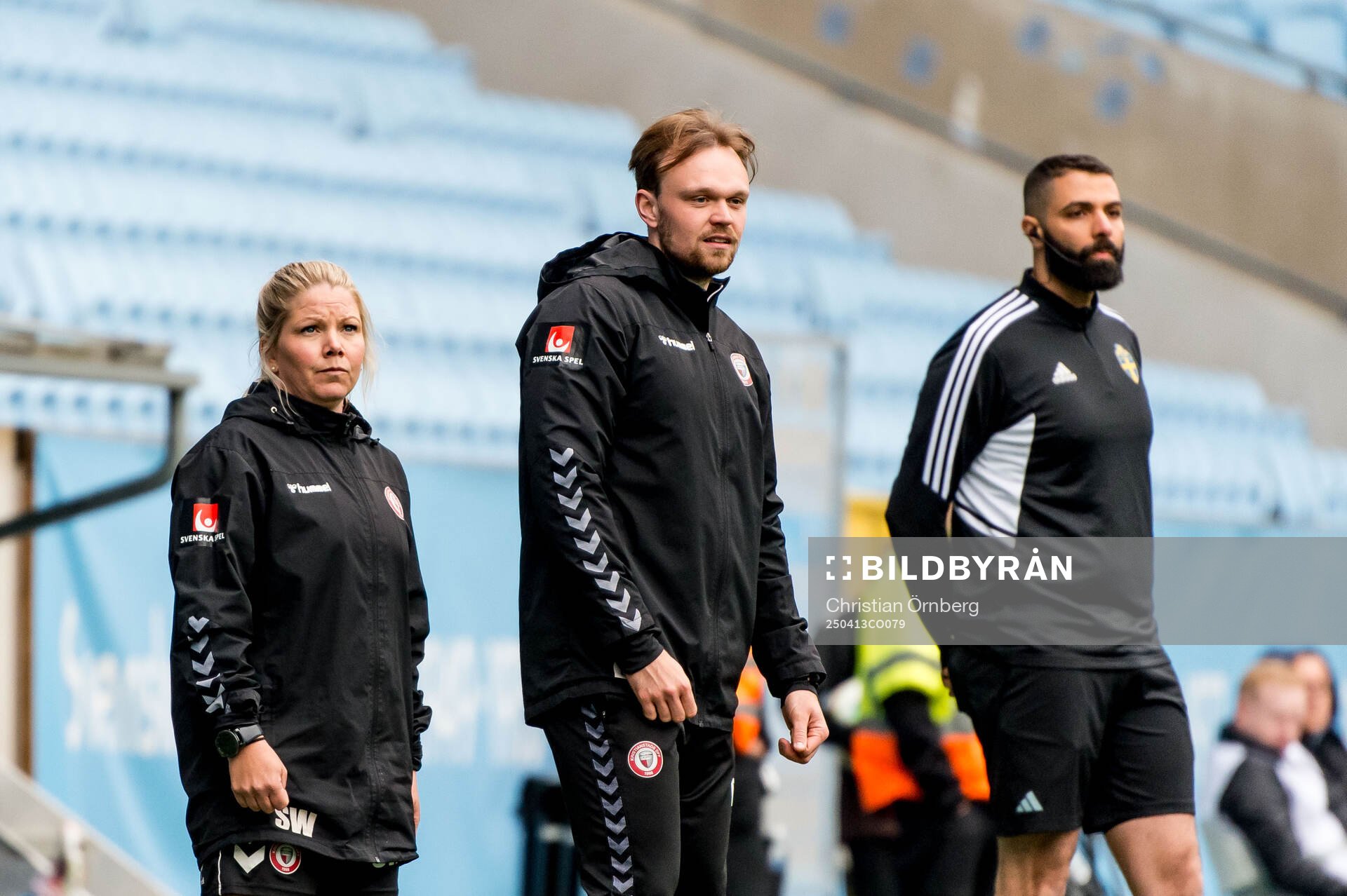 Kristianstads tränare Daniel Angergård