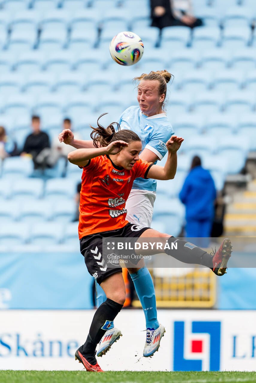Malmö FFs Sara Kanutte Sørensen Fornes och Kristianstads