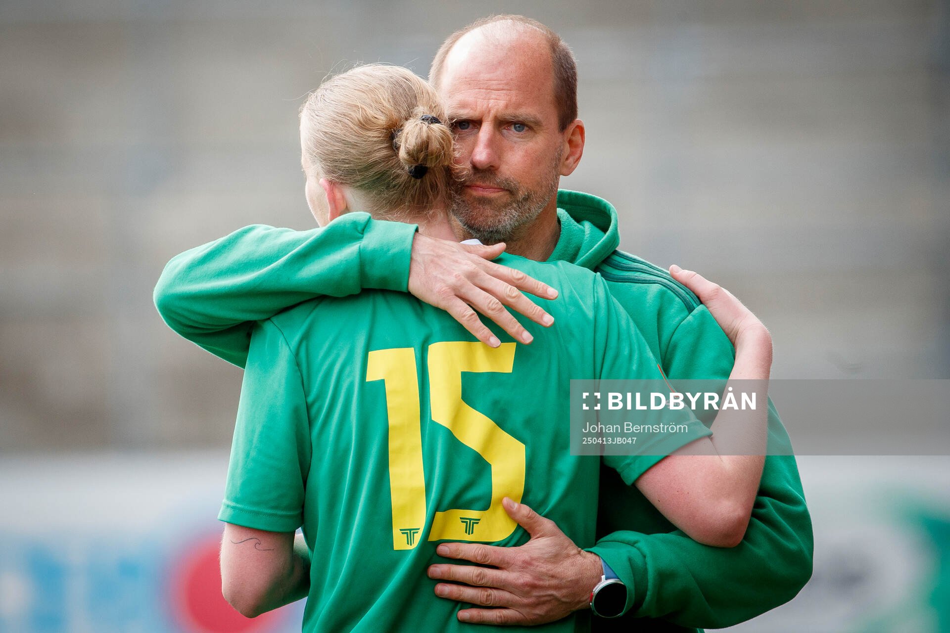 Team TGs tränare Jonas Wikström och Emma Widesjö