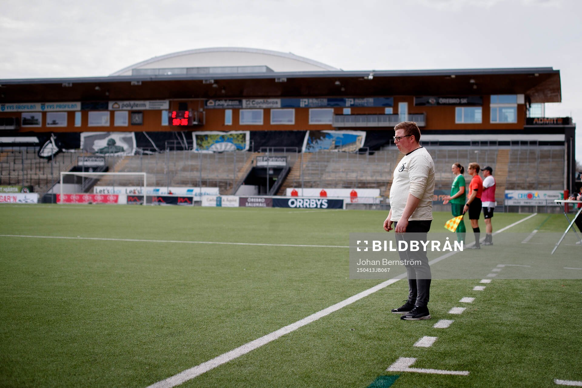 Örebros tränare Dennis Gabrielsson
