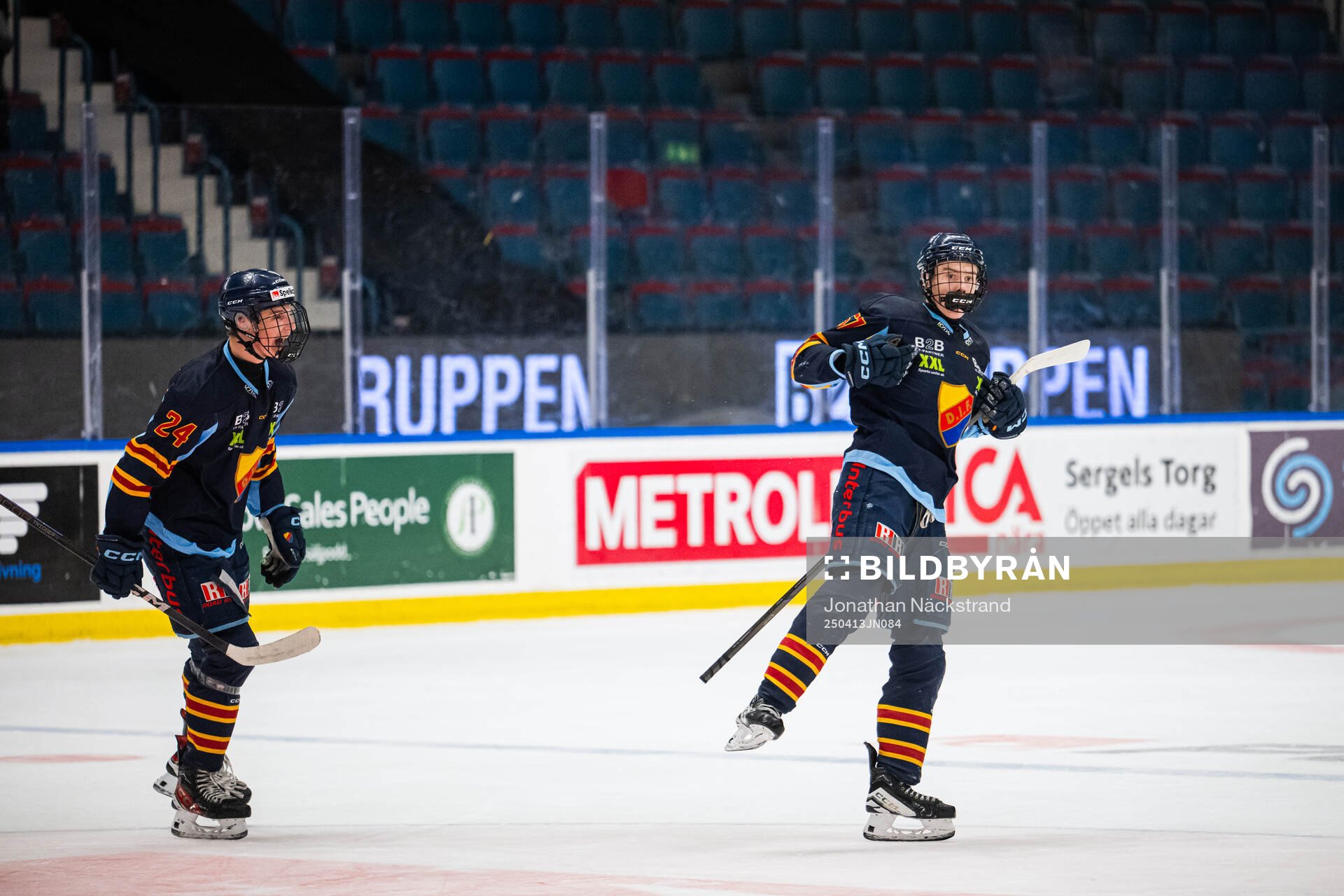 Djurgårdens Marcus Nordmark jublar